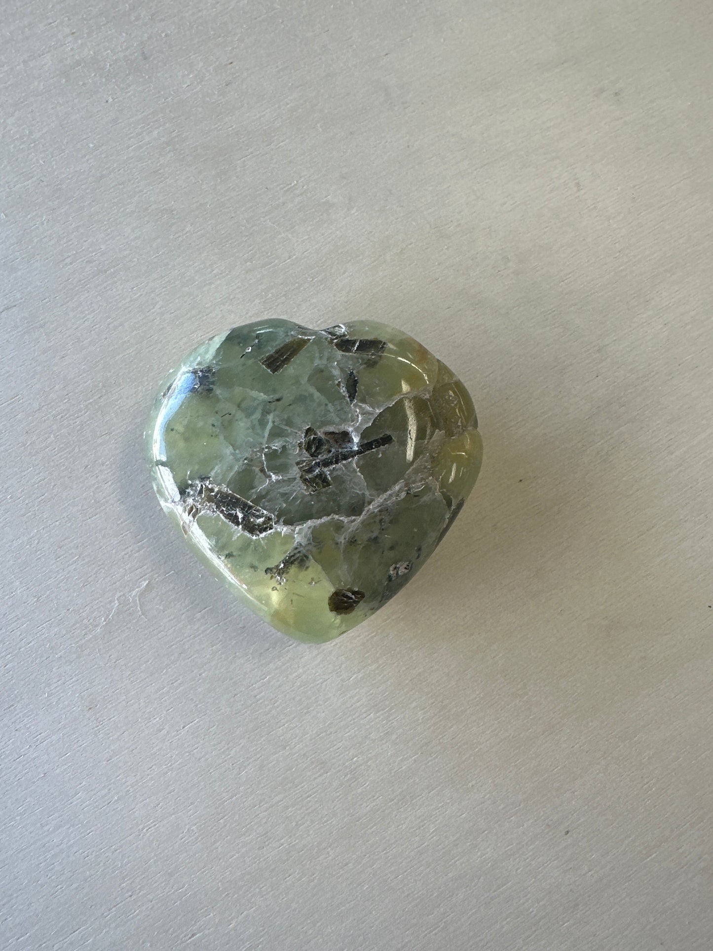 Prehnite Heart