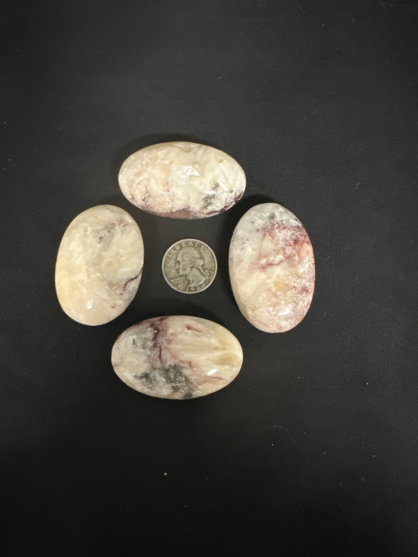 Stilbite & Heulandite Palm Stone