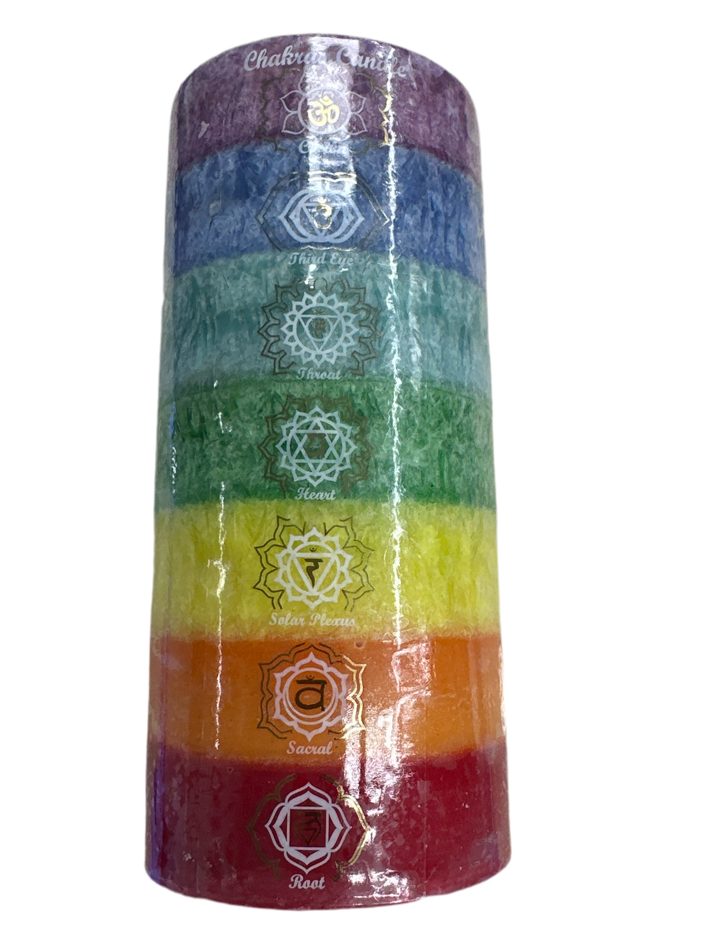 Chakra Pillar Candle Unscented