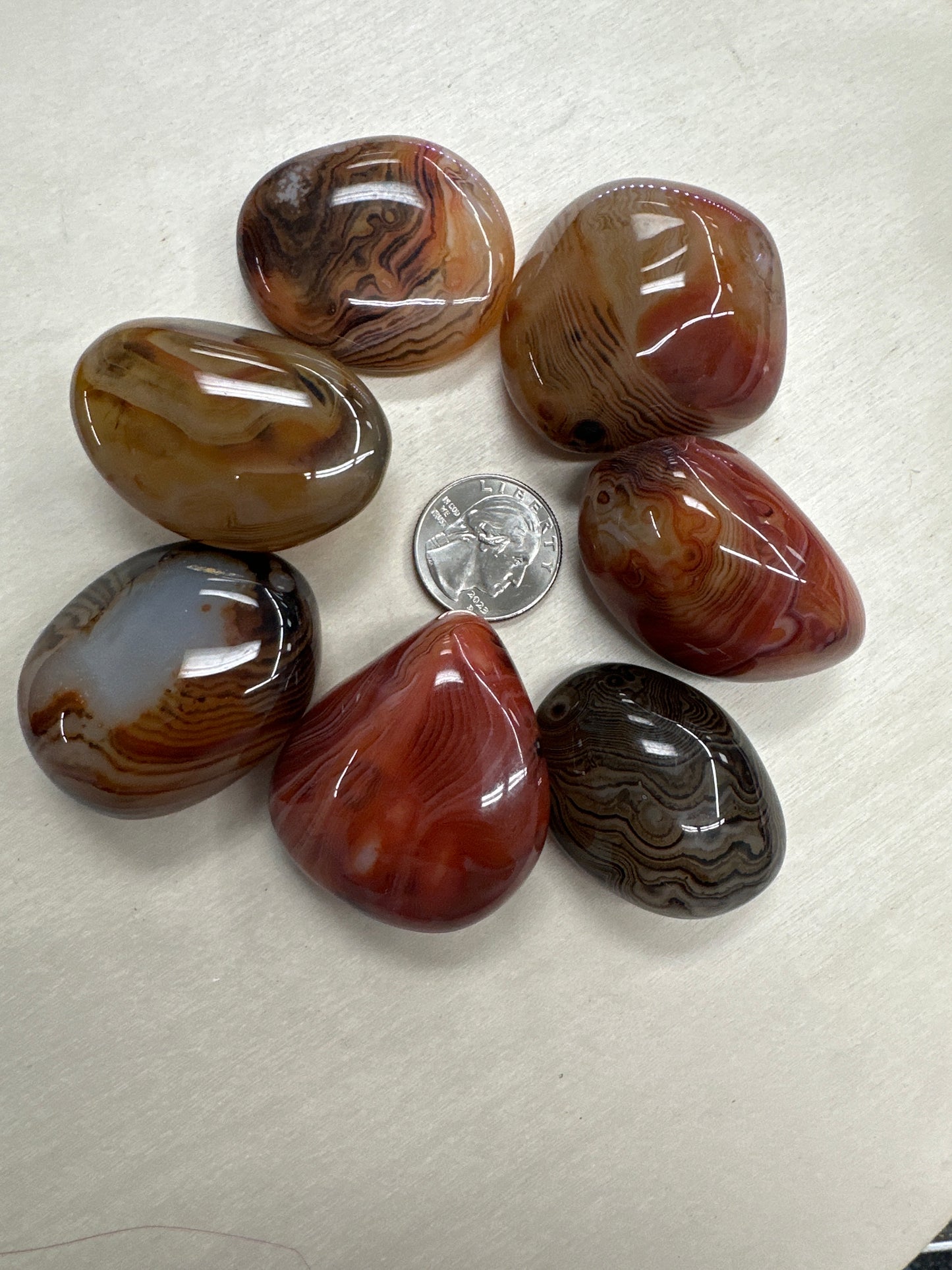 Sardonyx Palm Stone