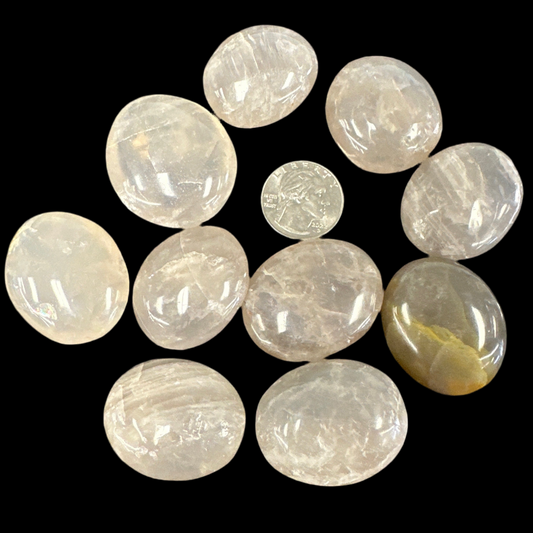 Blue Rose Quartz Tumbled