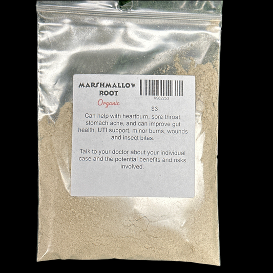 Marshmallow Root Powder 1/2 oz (Organic)