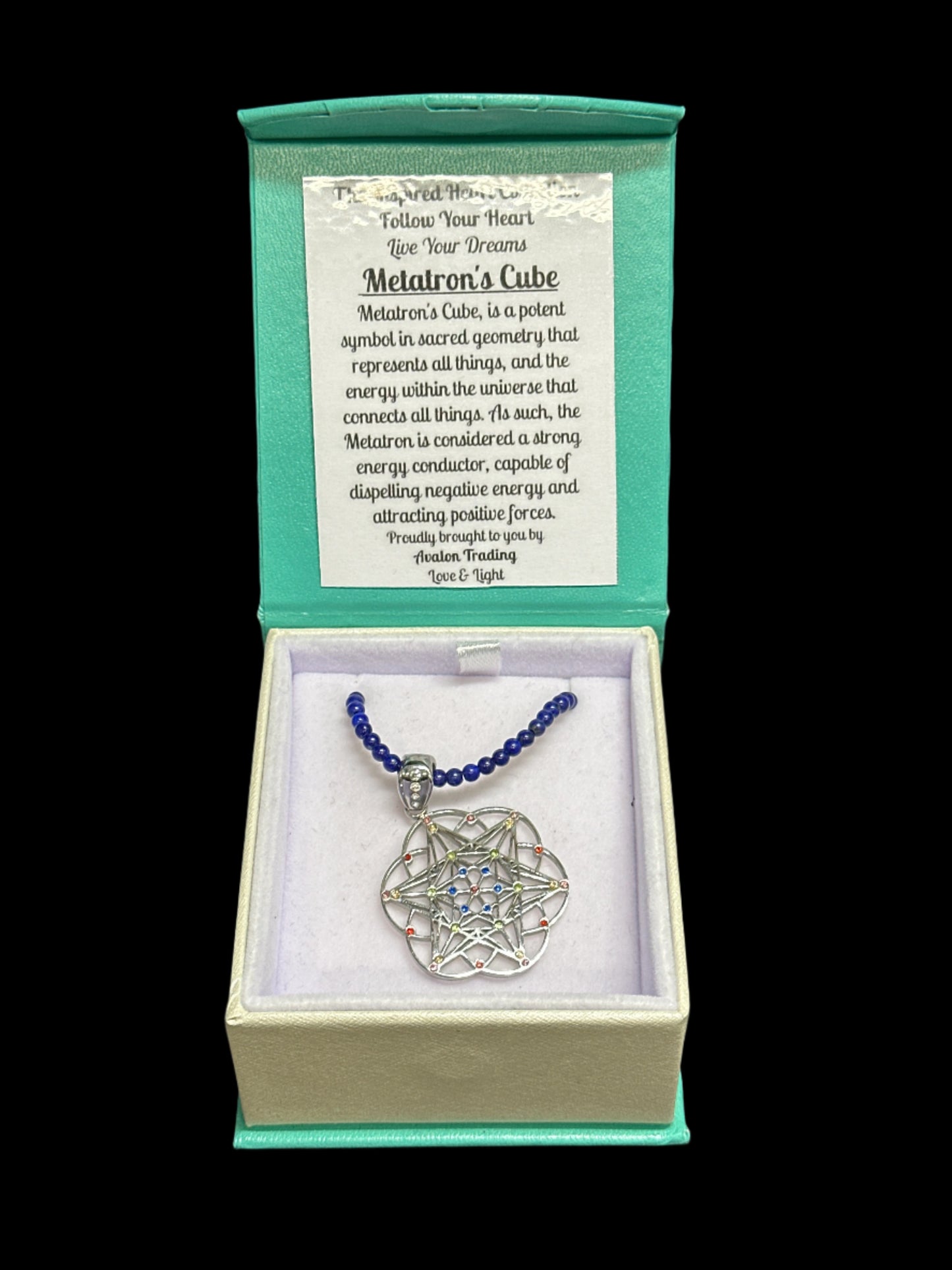 Flower of Life / Metatrons Cube Necklace