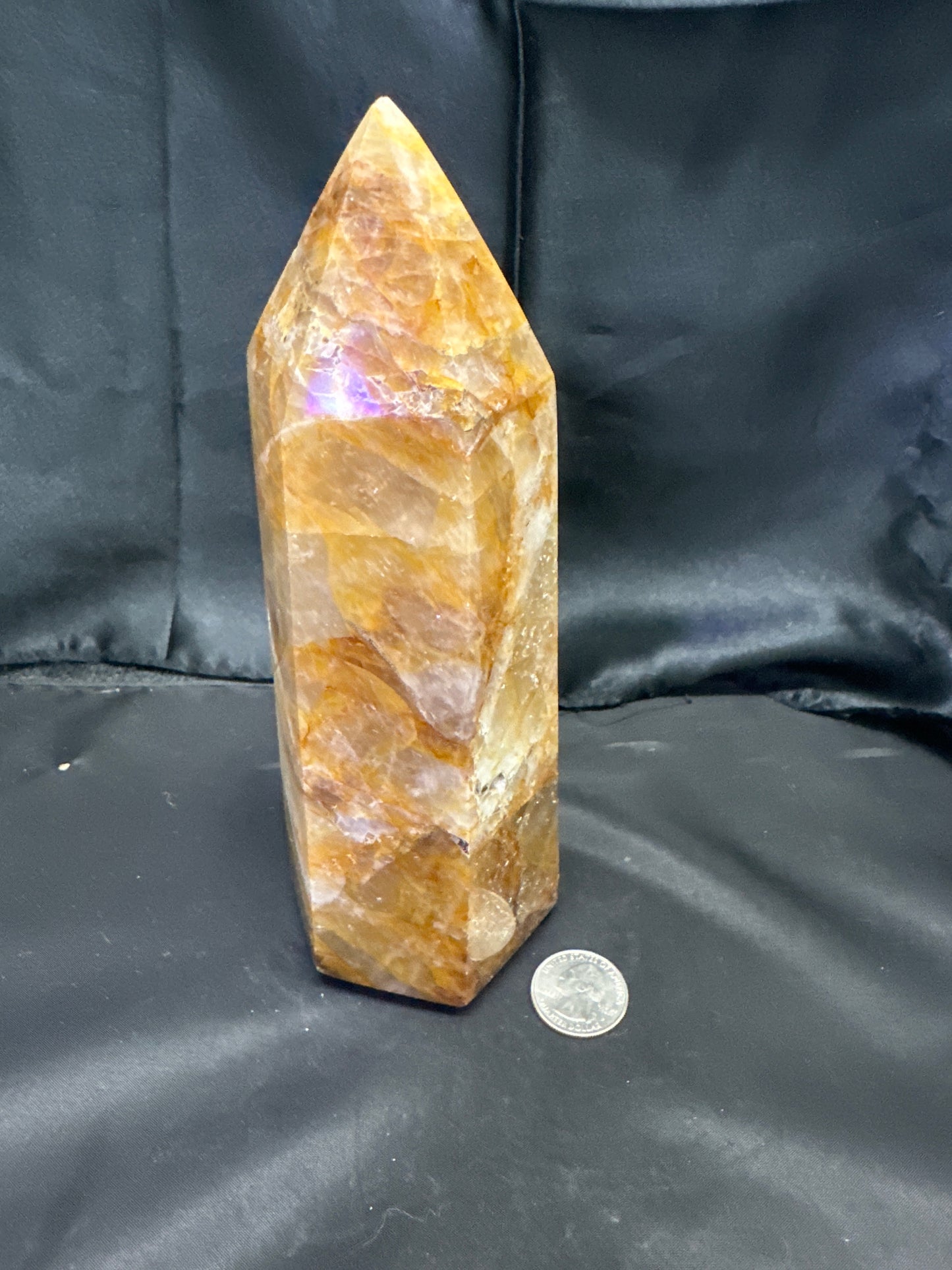 Golden Healer Quartz Tower