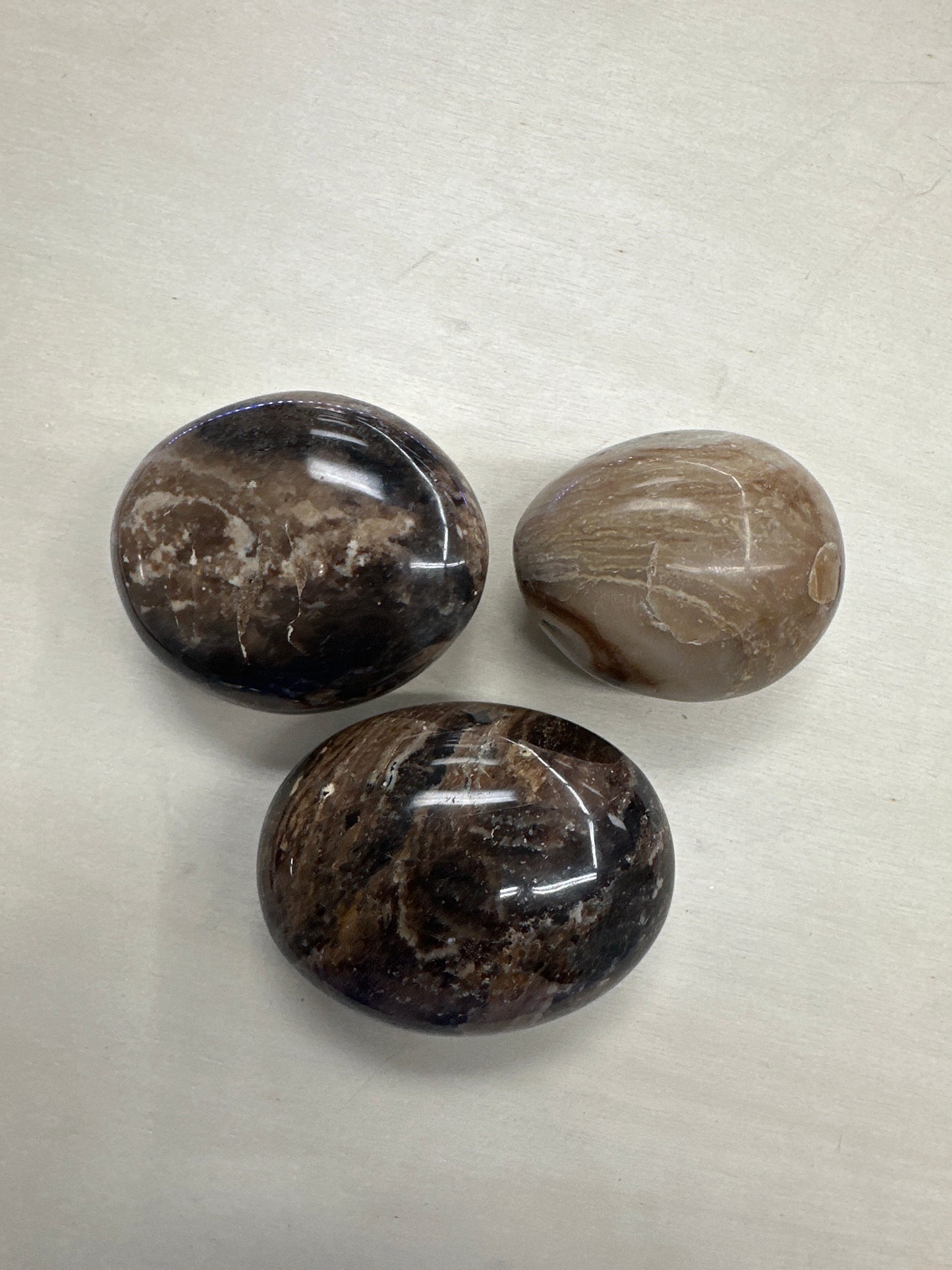 Black Opal Palm Stone