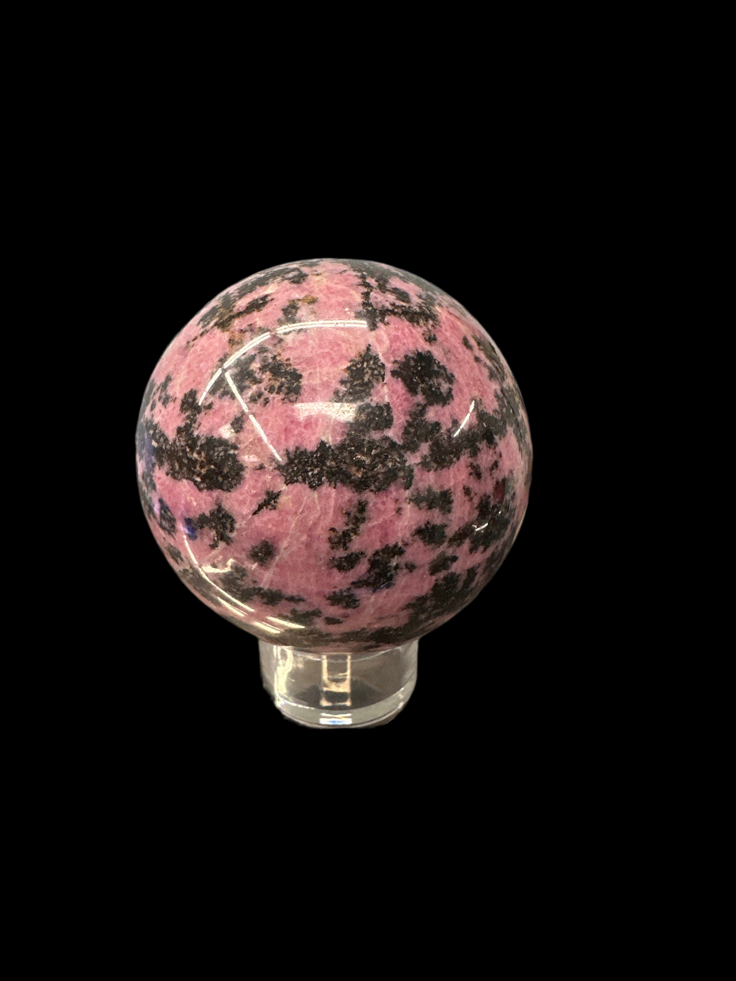 Rhodonite Sphere