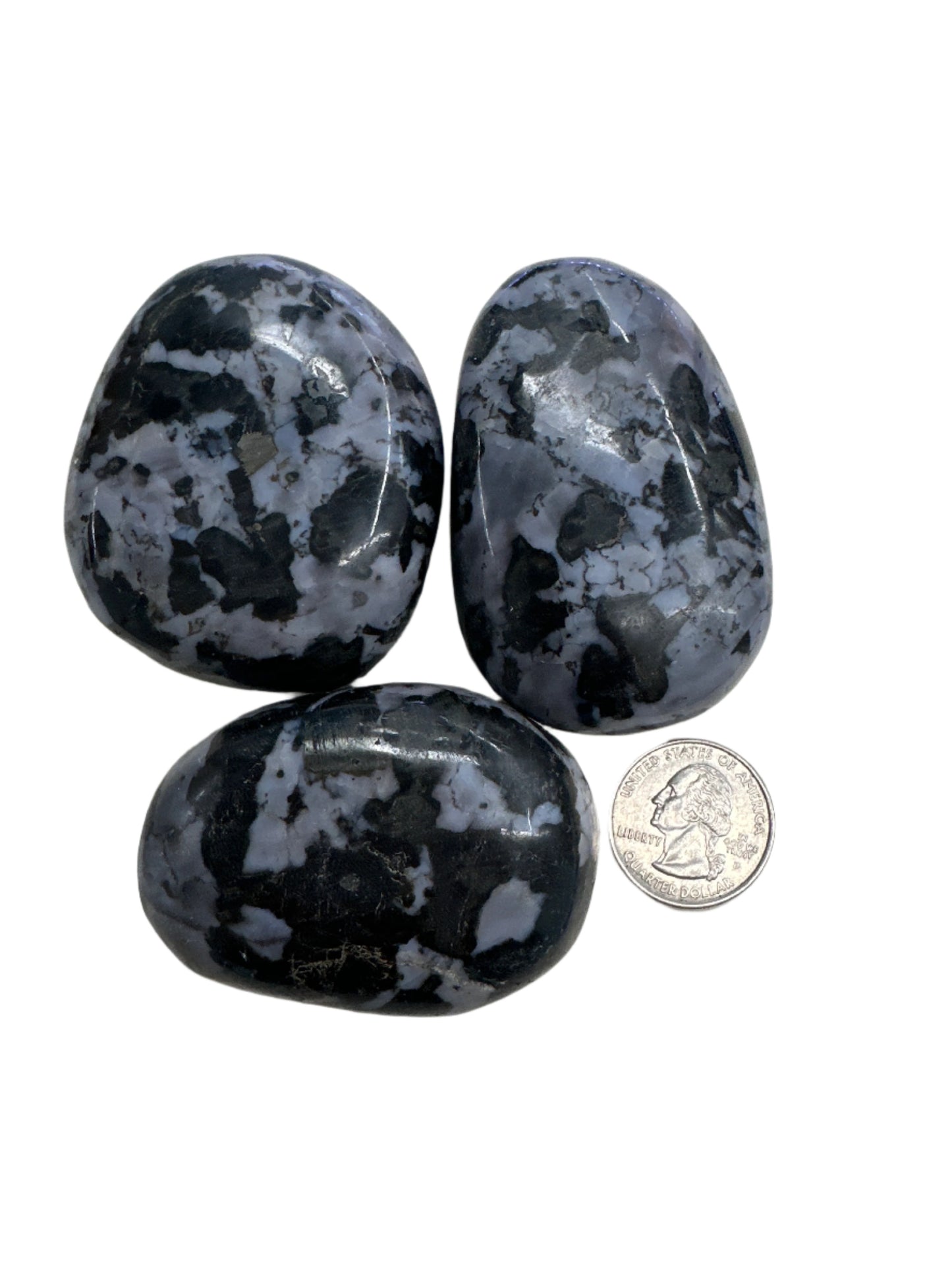 Indigo Gabbro Palm Stone