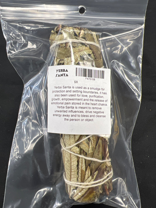 Yerba Santa Smudge 6"