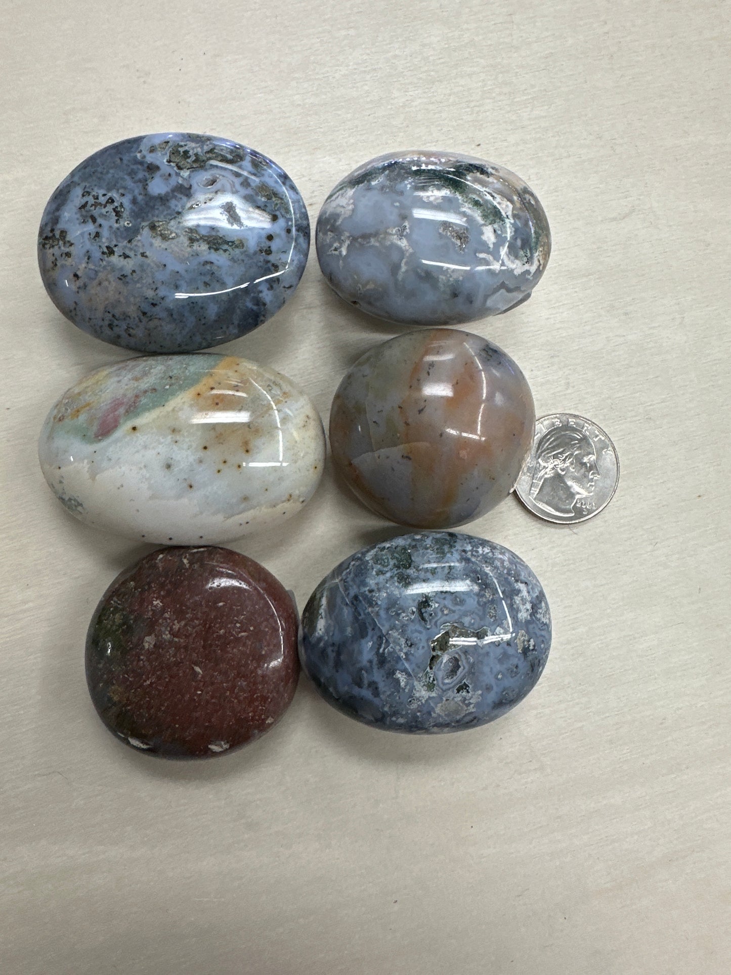 Ocean Jasper Palm Stone