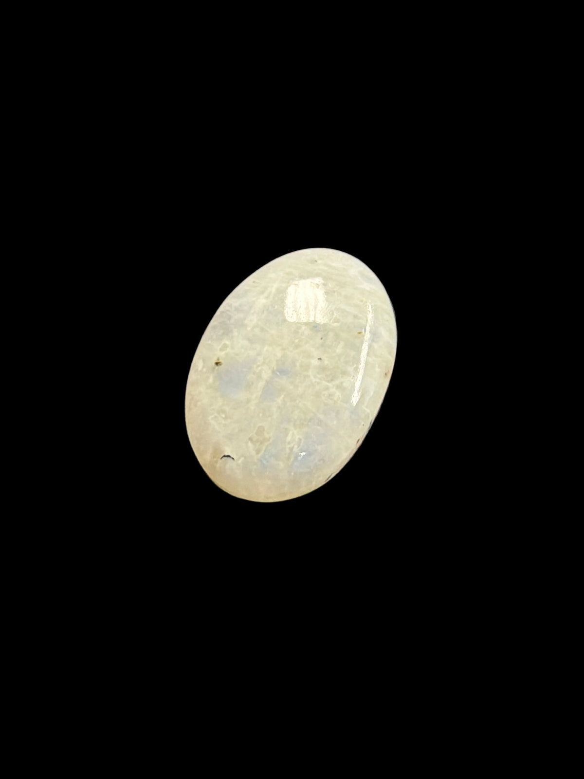 Rainbow Moonstone Palmstone - A quality