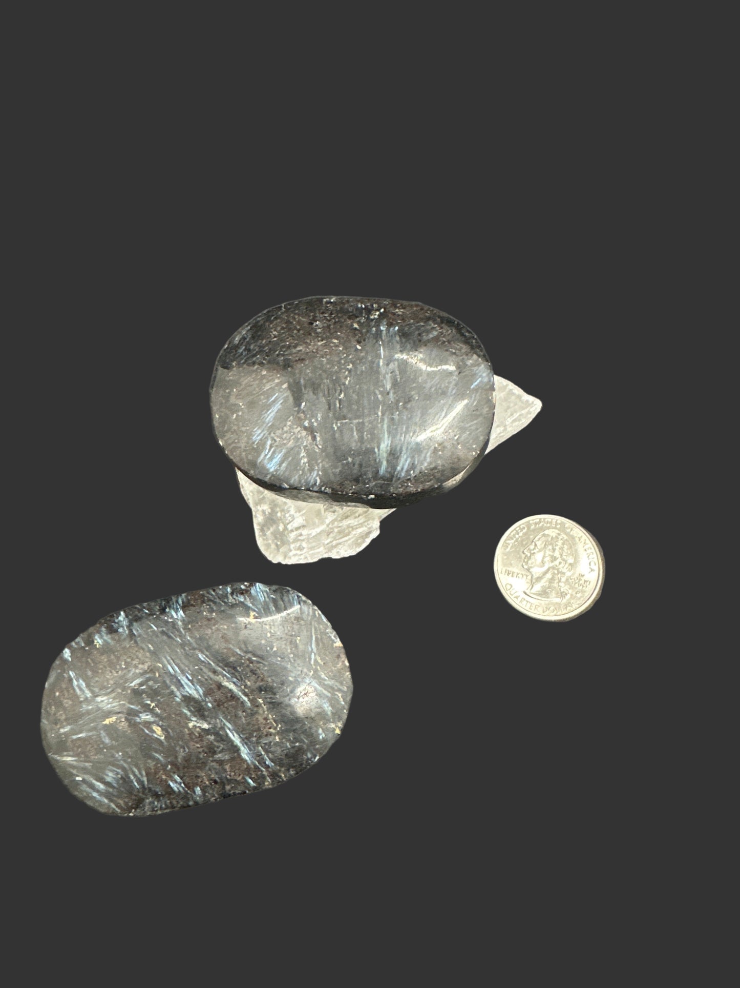 Arfvedsonite Palm Stone