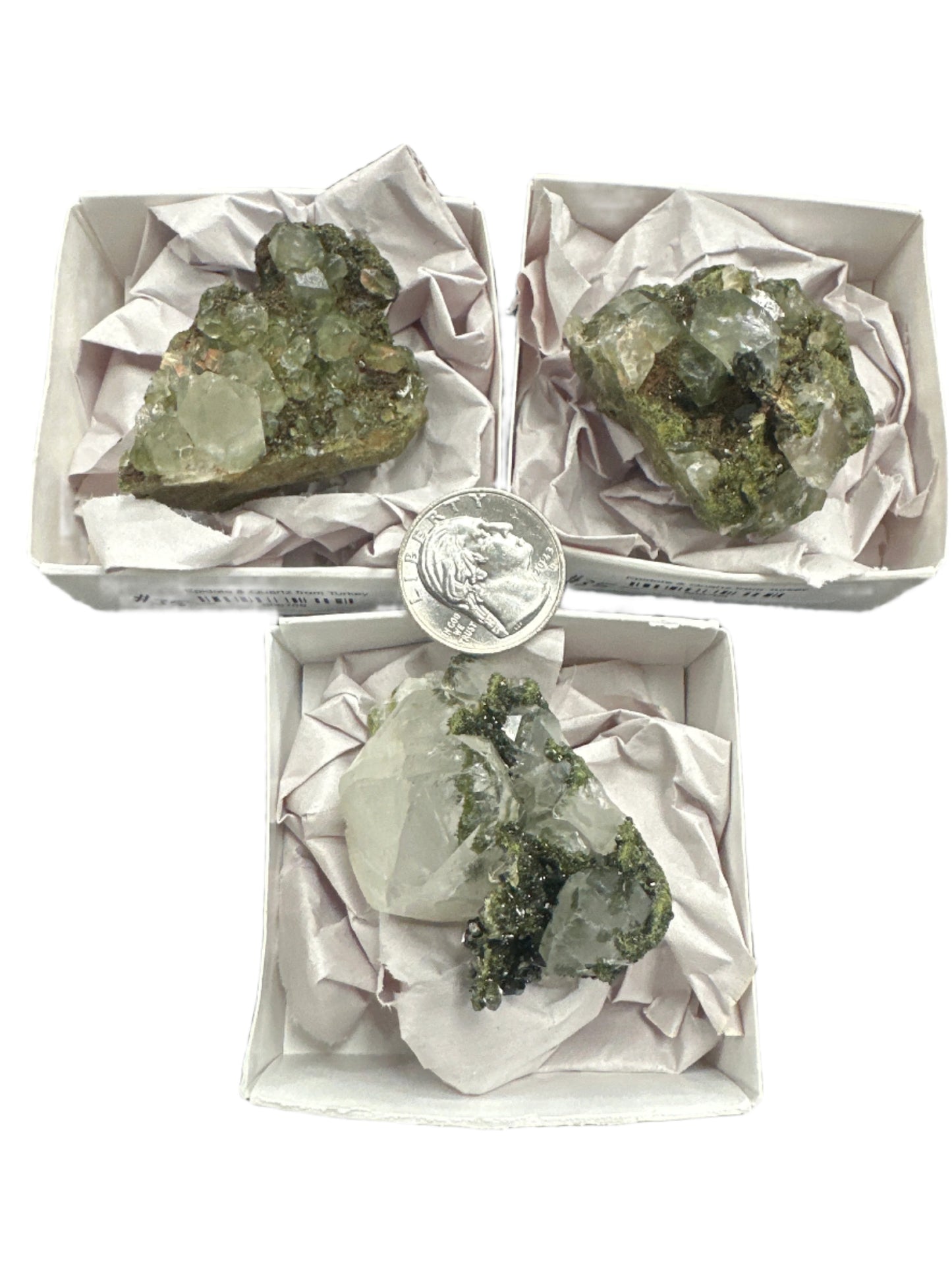 Epidote & Quartz from Turkey