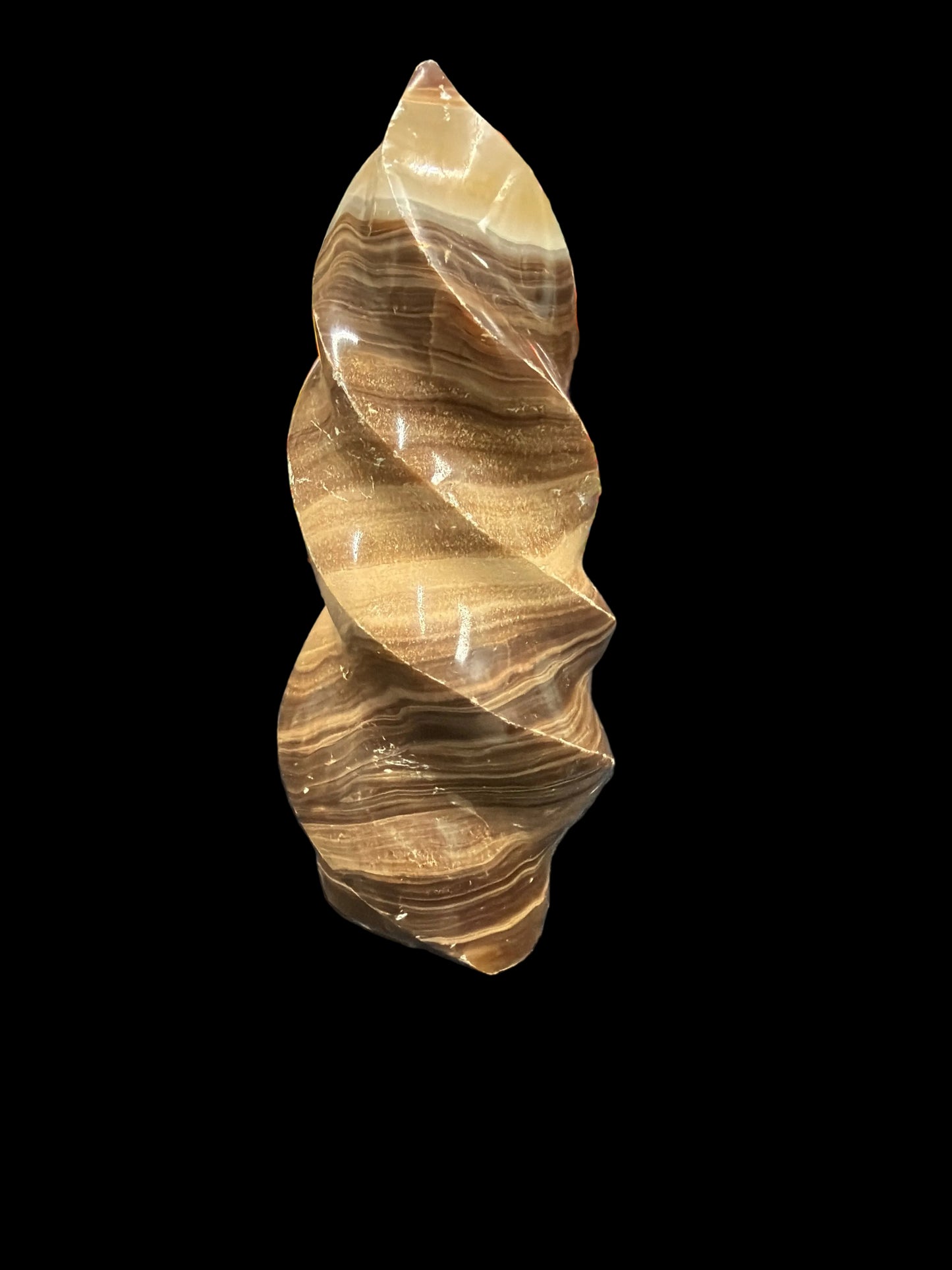 Rootbeer Calcite Flame