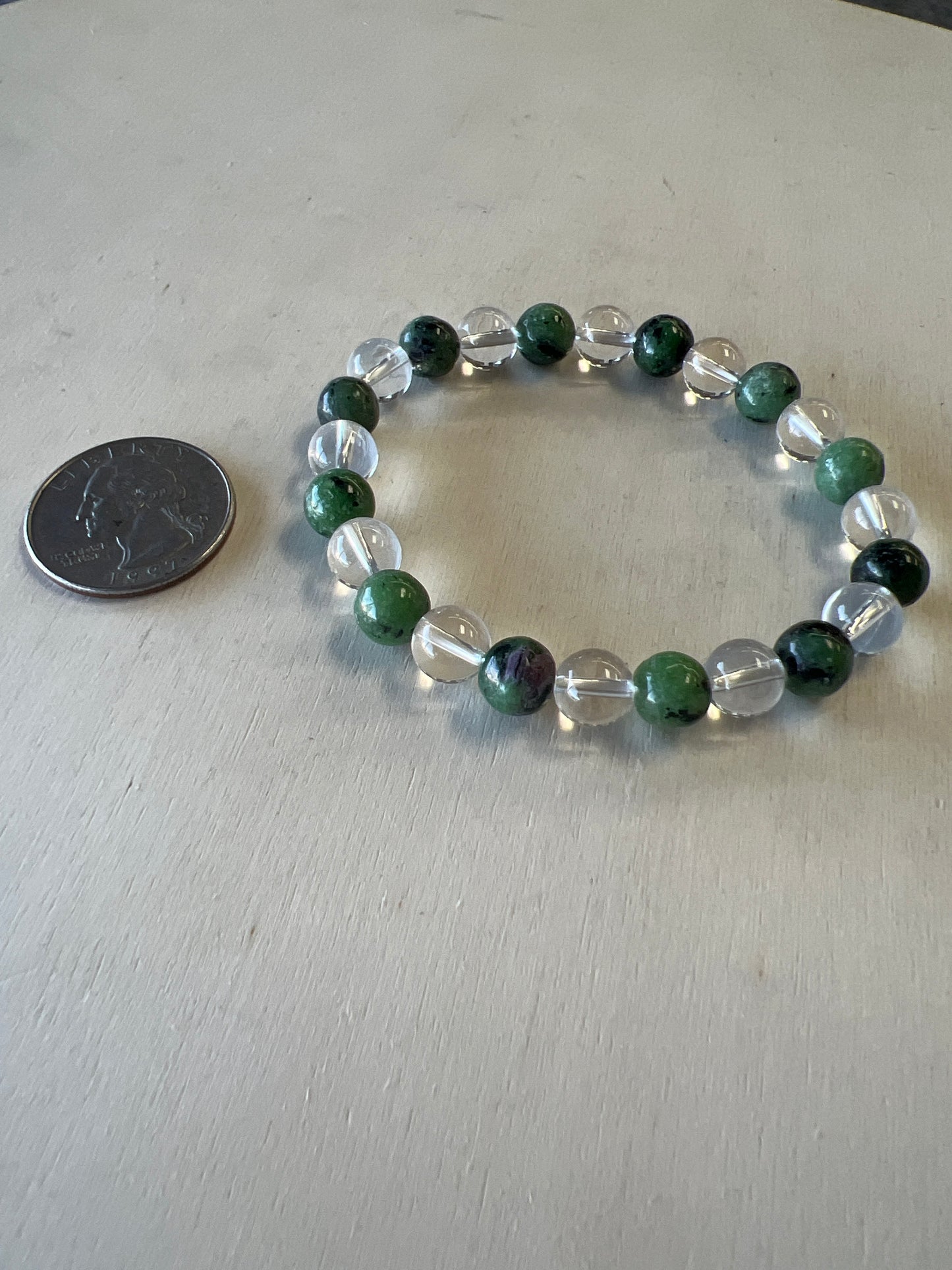 Ruby Zoisite Bracelet