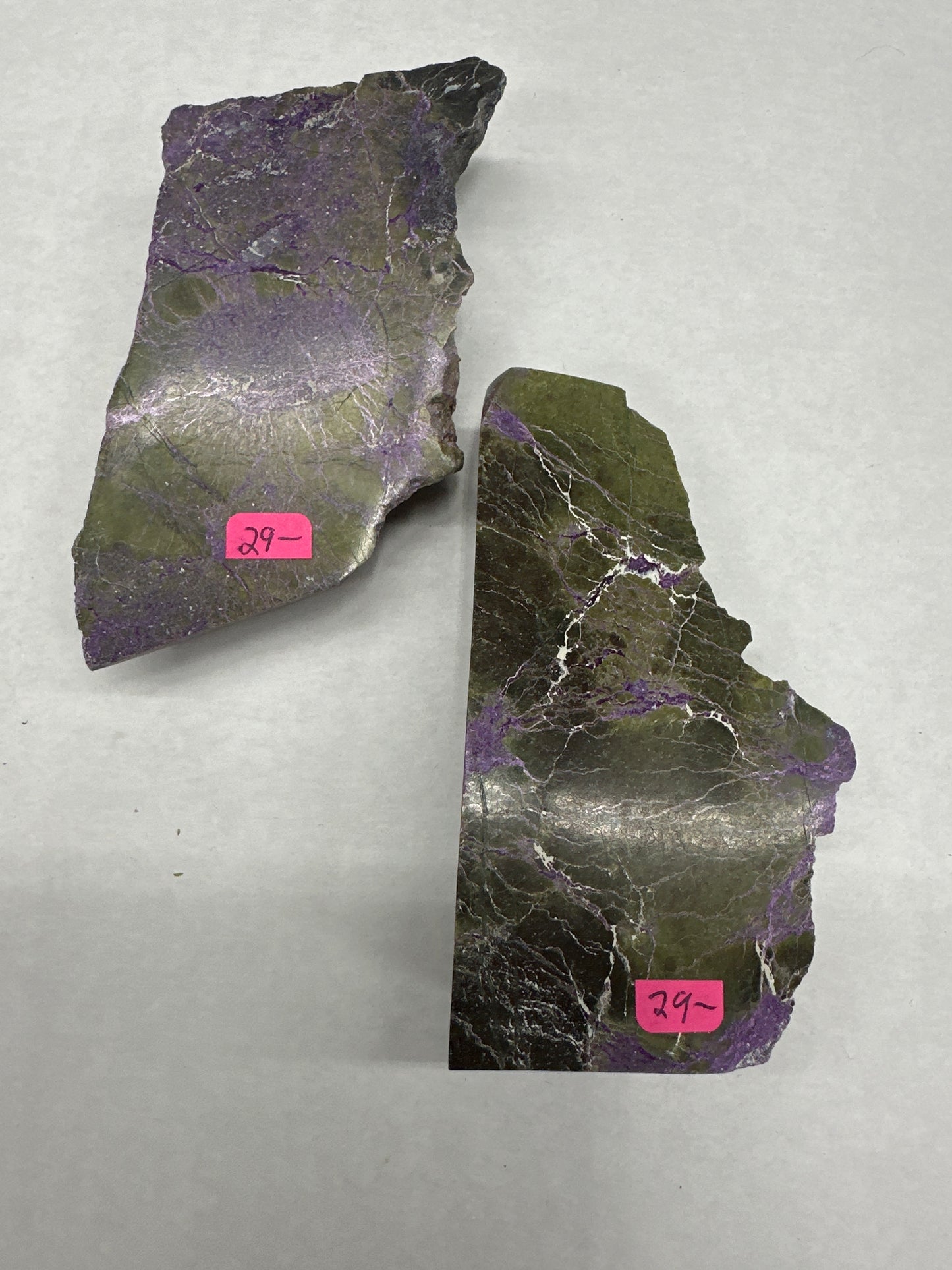 Stichtite slabs