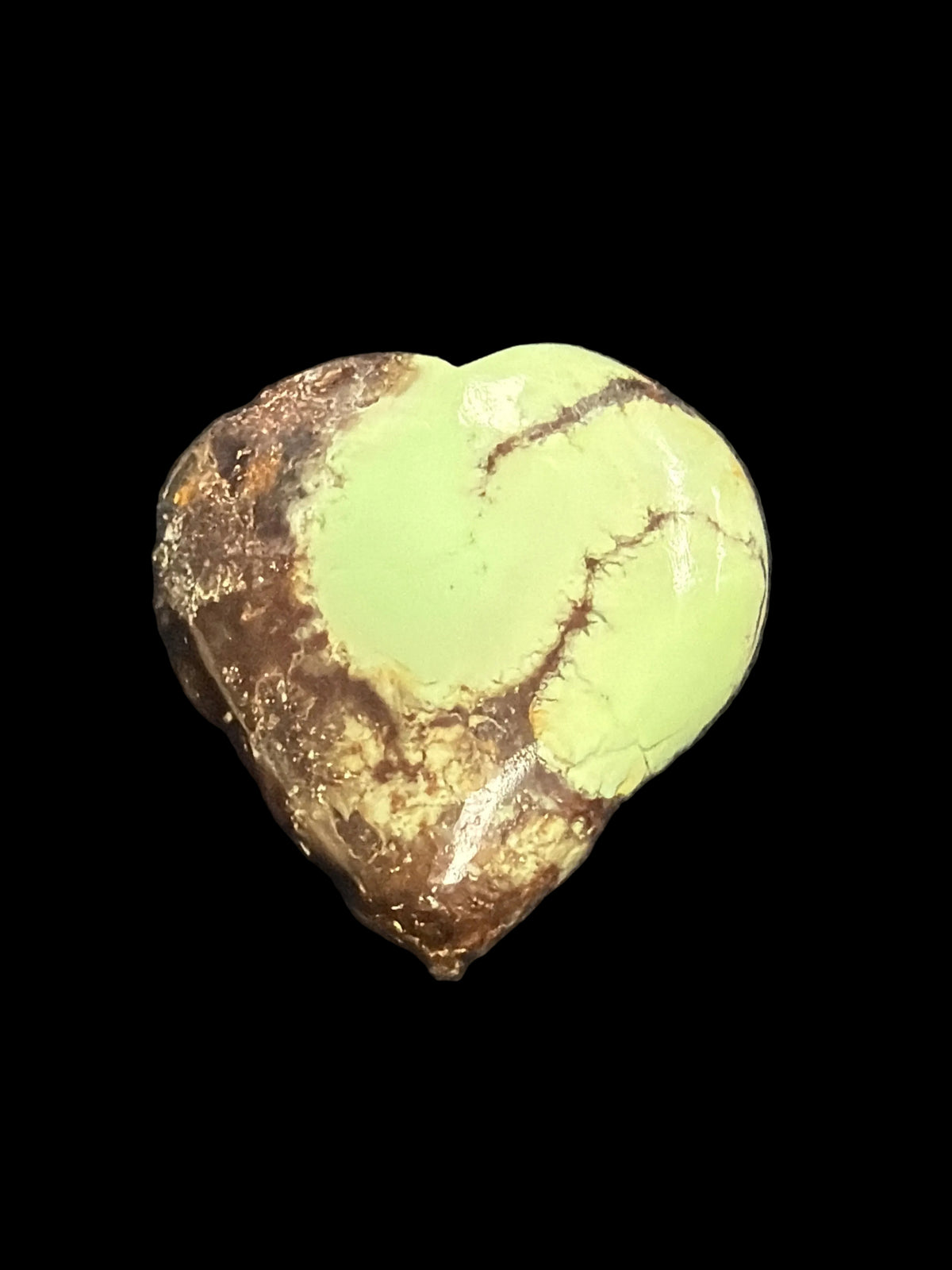Chrysoprase Heart (Australian)