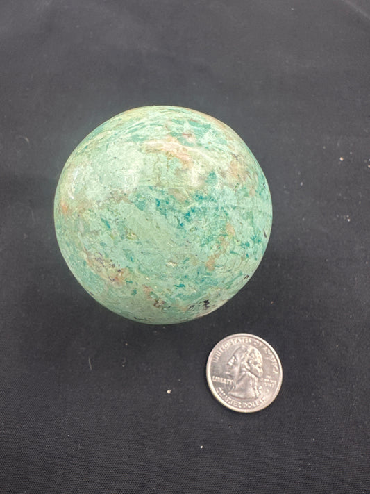 Chrysocolla Sphere