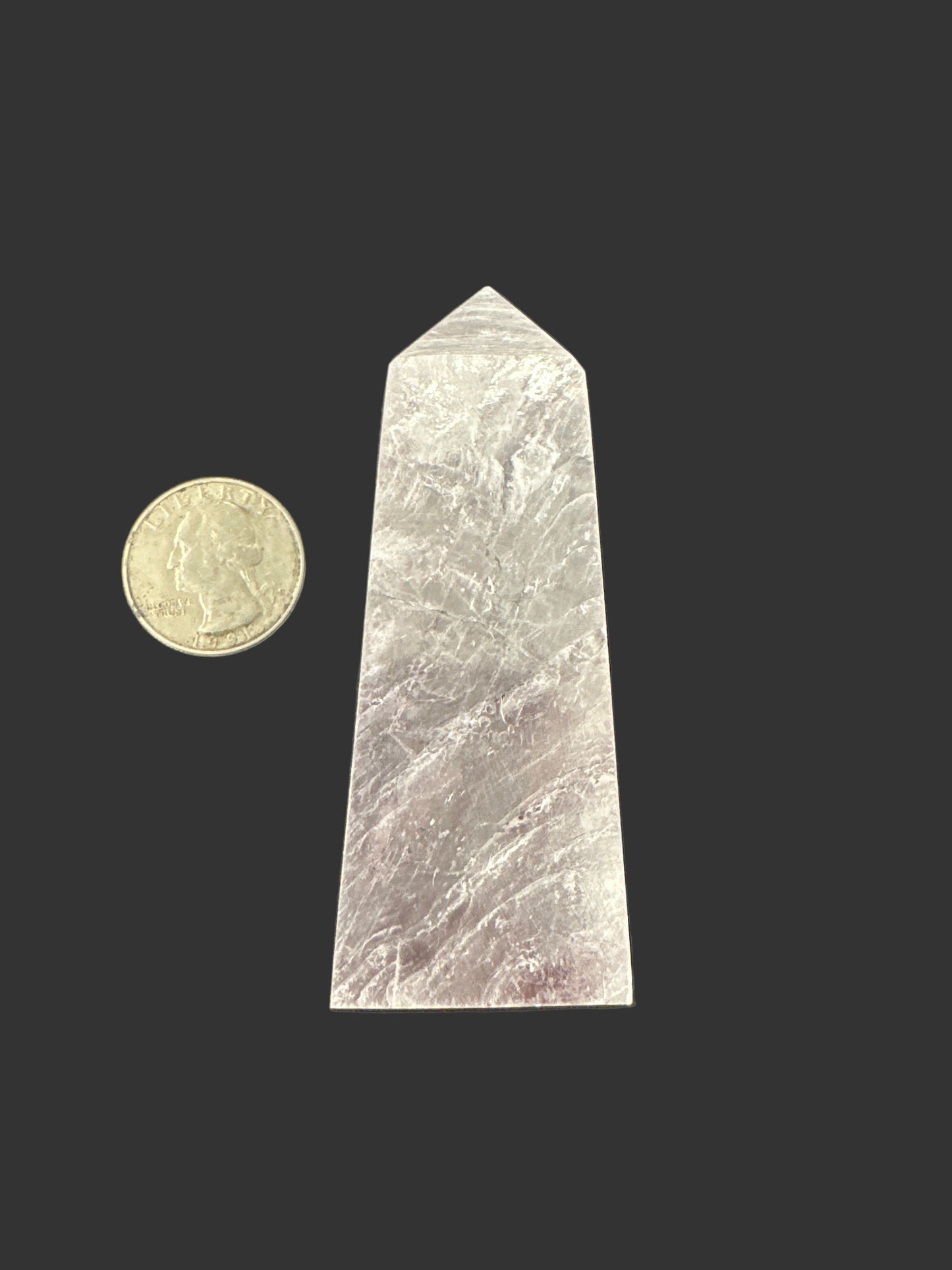 Lepidolite Mica Book Tower Polished