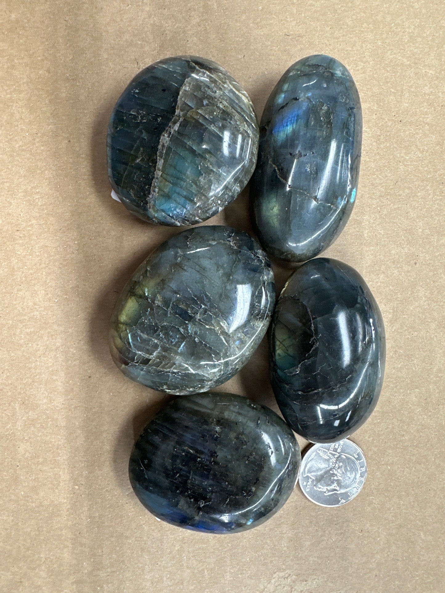 Labradorite Palm Stone