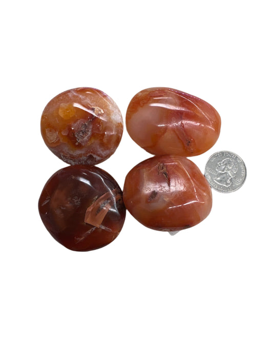 Carnelian Palm Stone