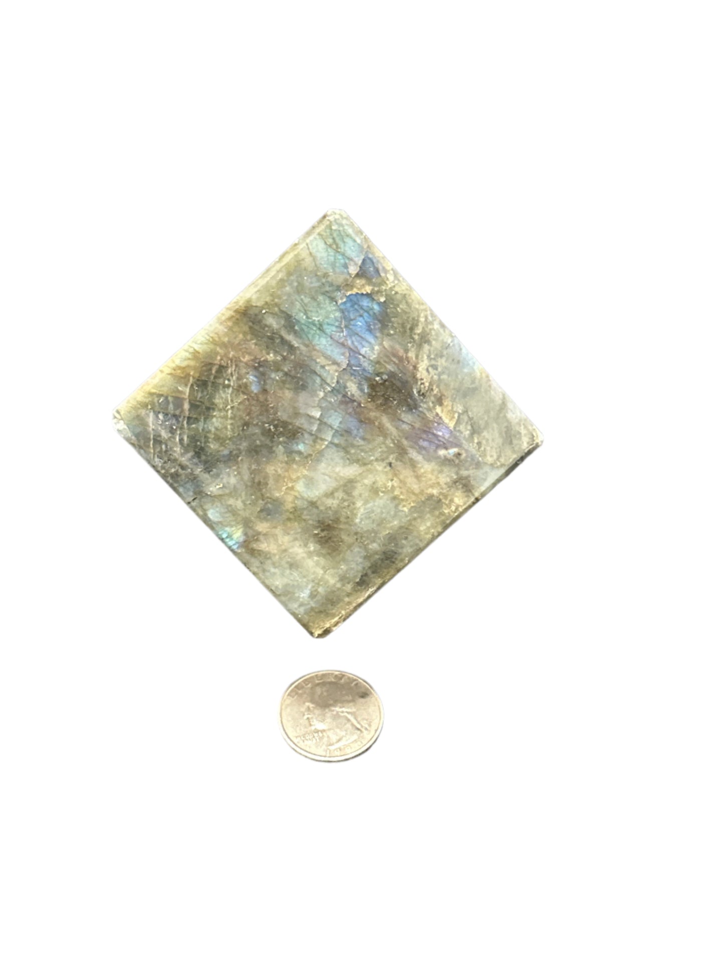Labradorite Cube