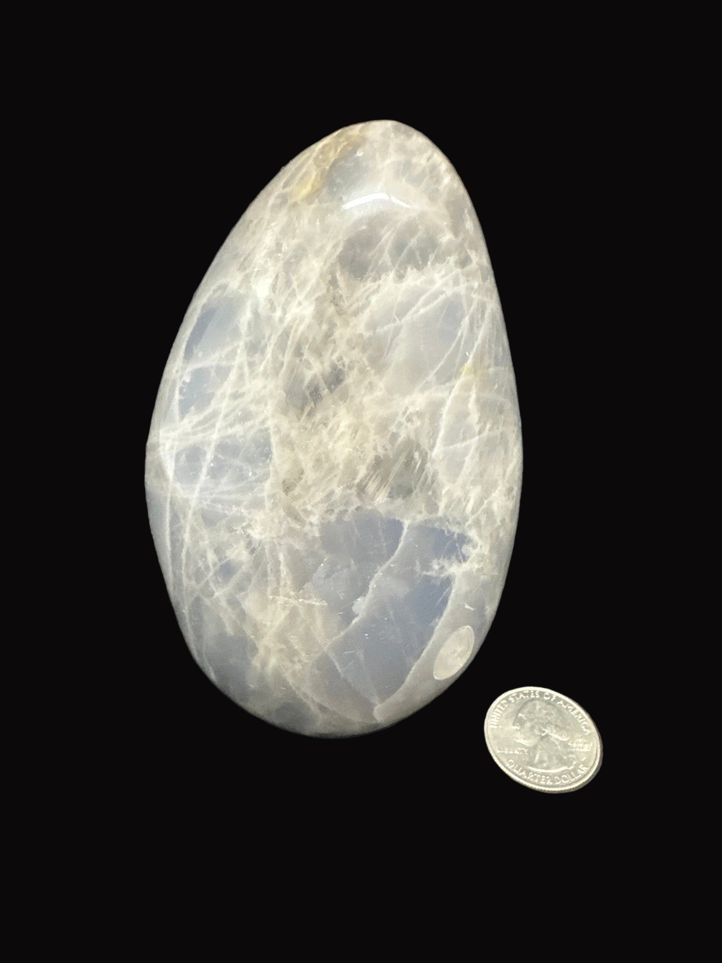 Blue Rose Quartz Freeform