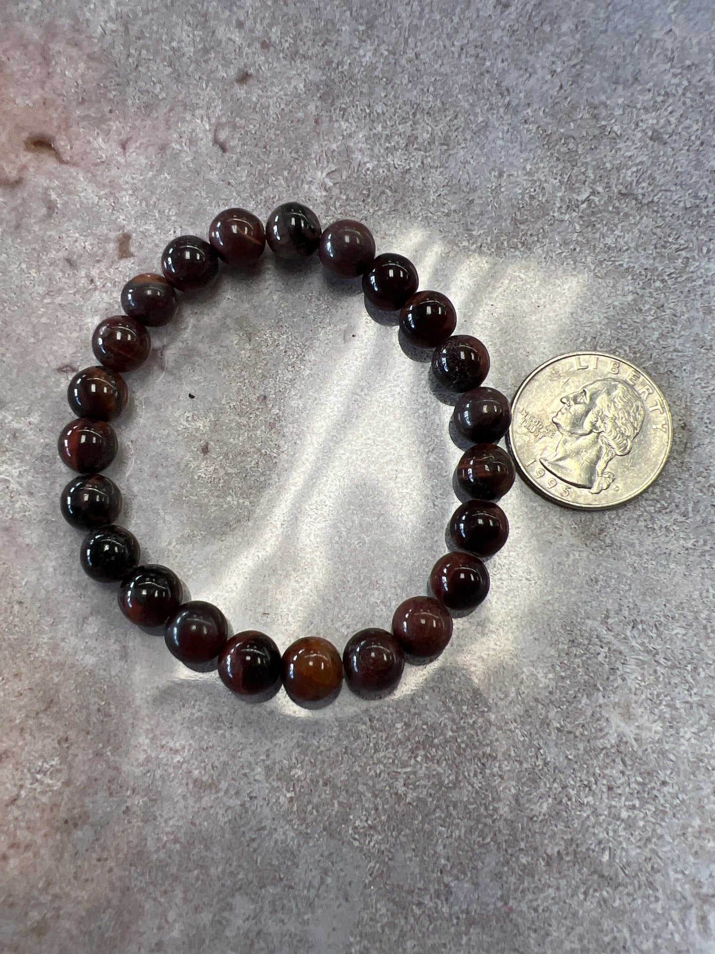 Red Tiger's Eye Bracelet