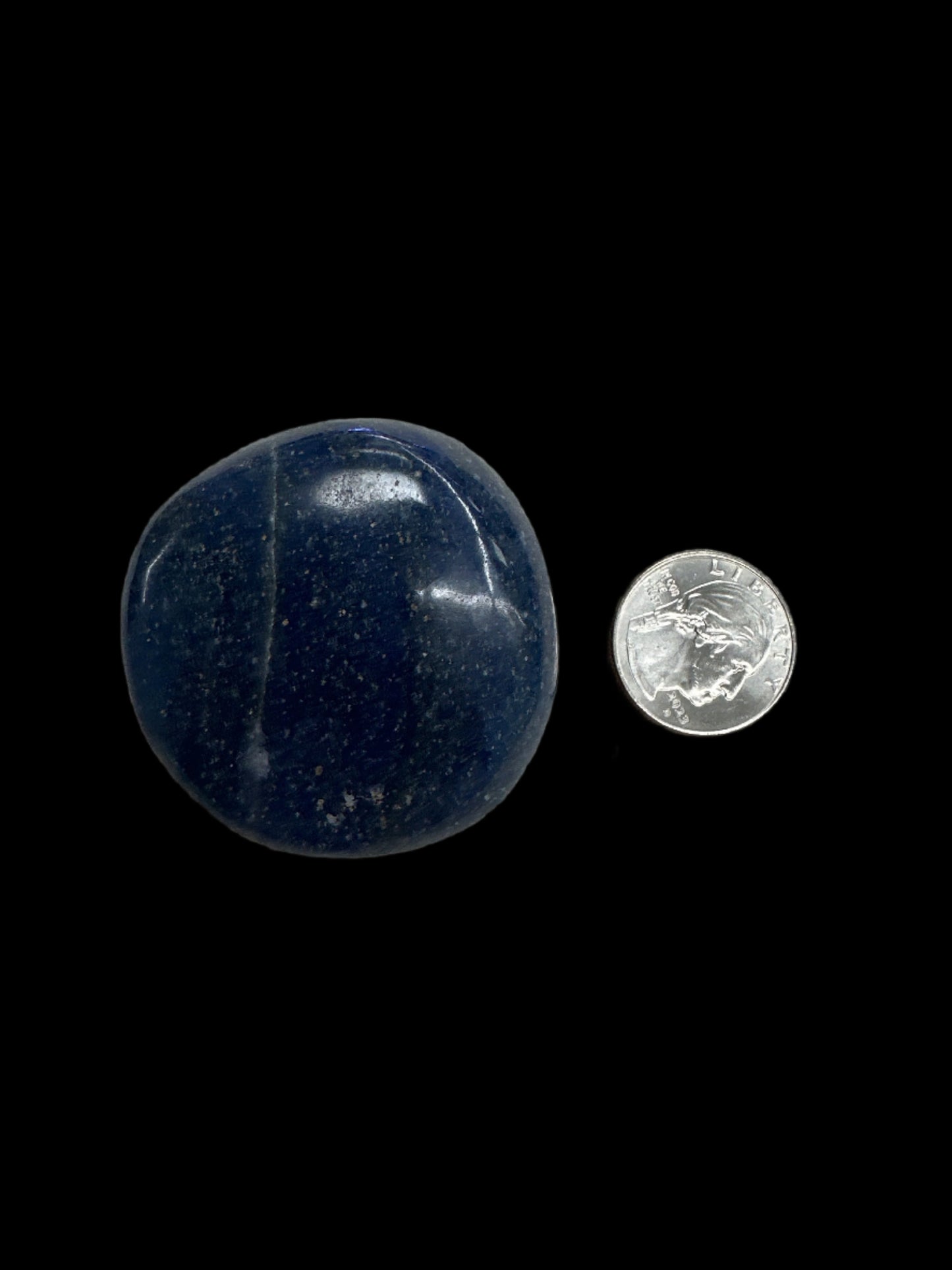 Dumortierite Palm Stone