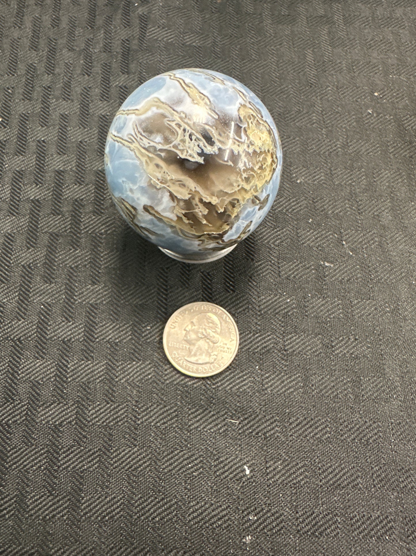 Blue Opal Sphere