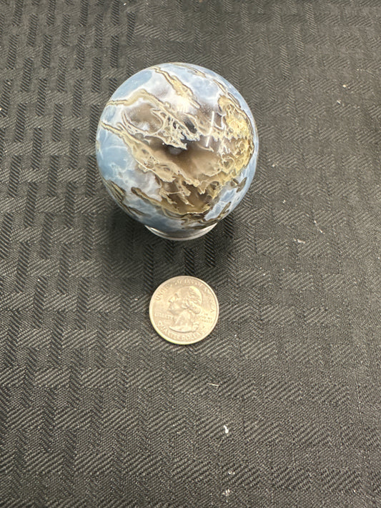 Blue Opal Sphere
