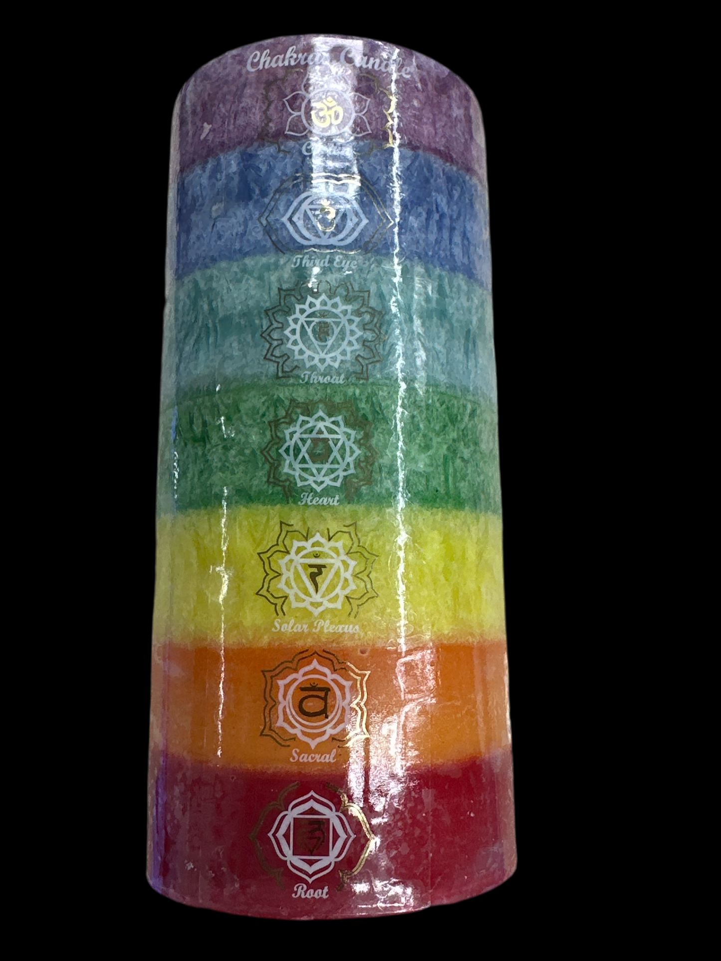 Chakra Pillar Candle Unscented