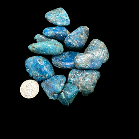 Blue Apatite Tumbled (Large)