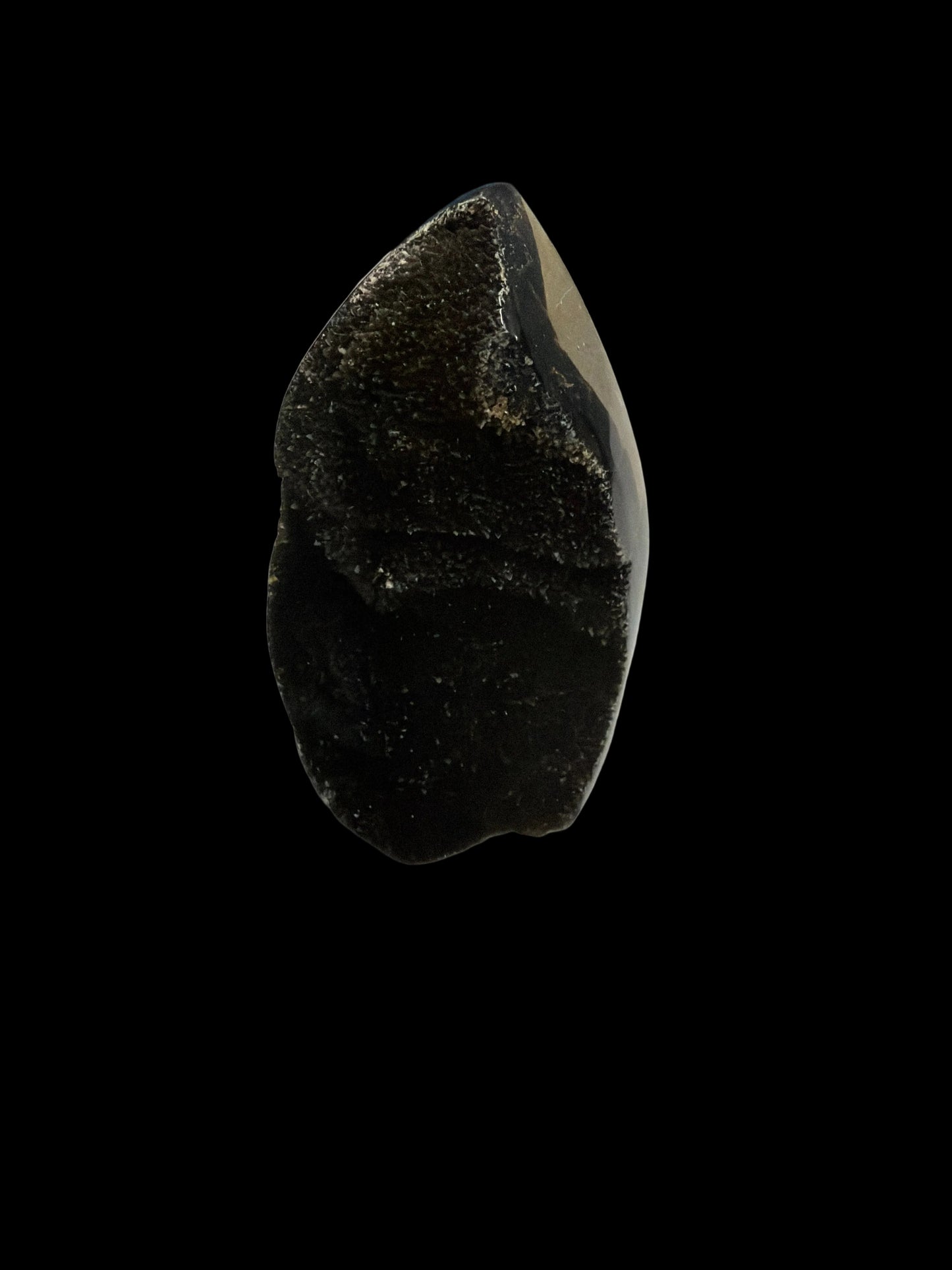 Black Septarian Eggs & Heart