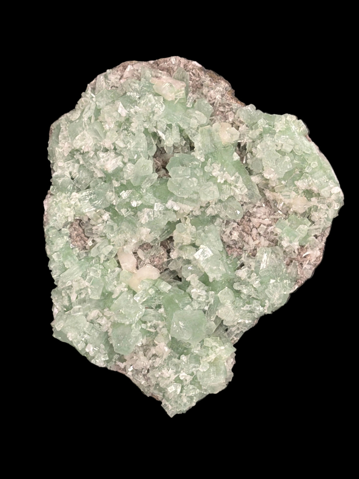 Green Apophyllite Cluster