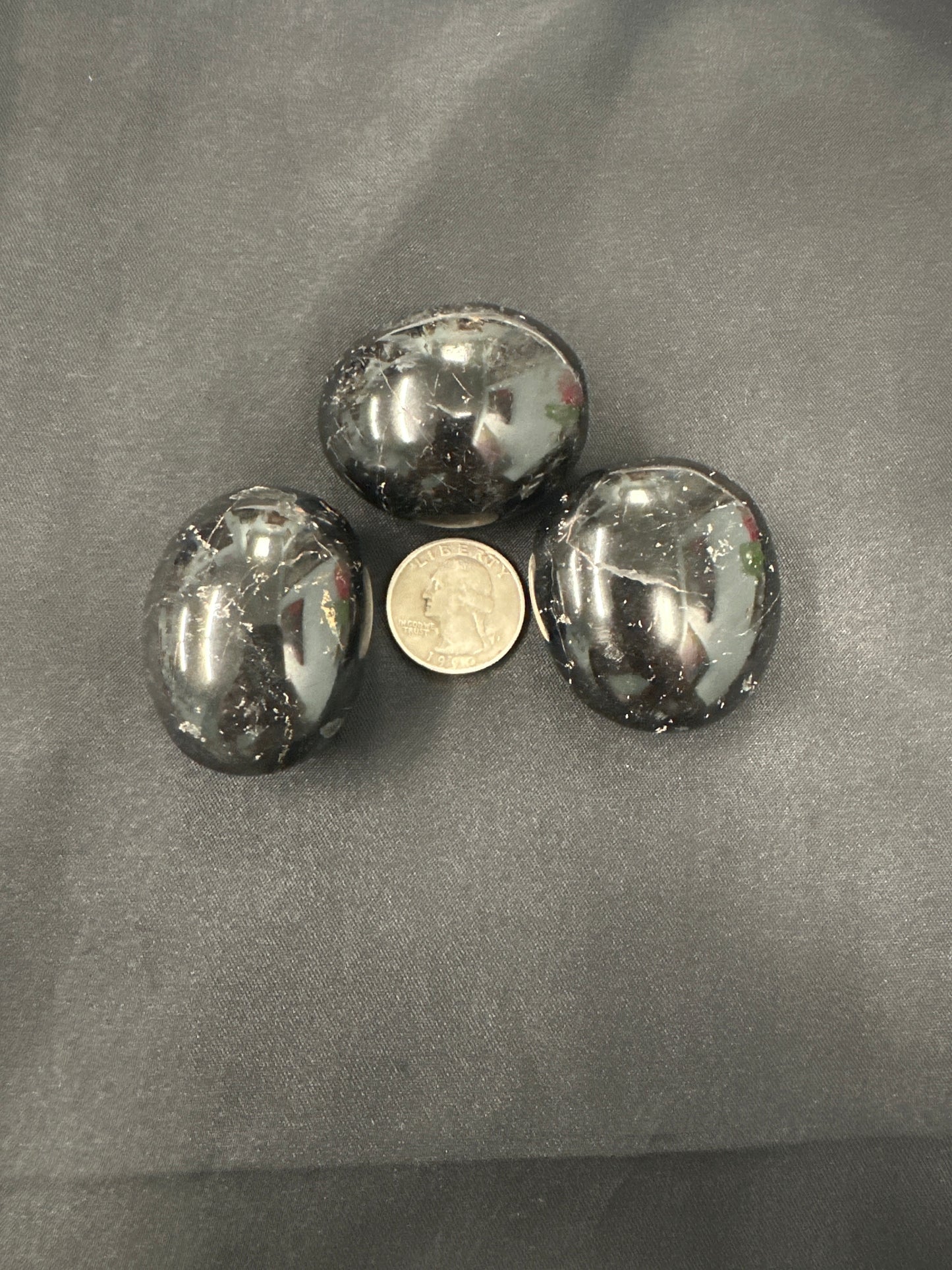 Black Tourmaline Palm Stone