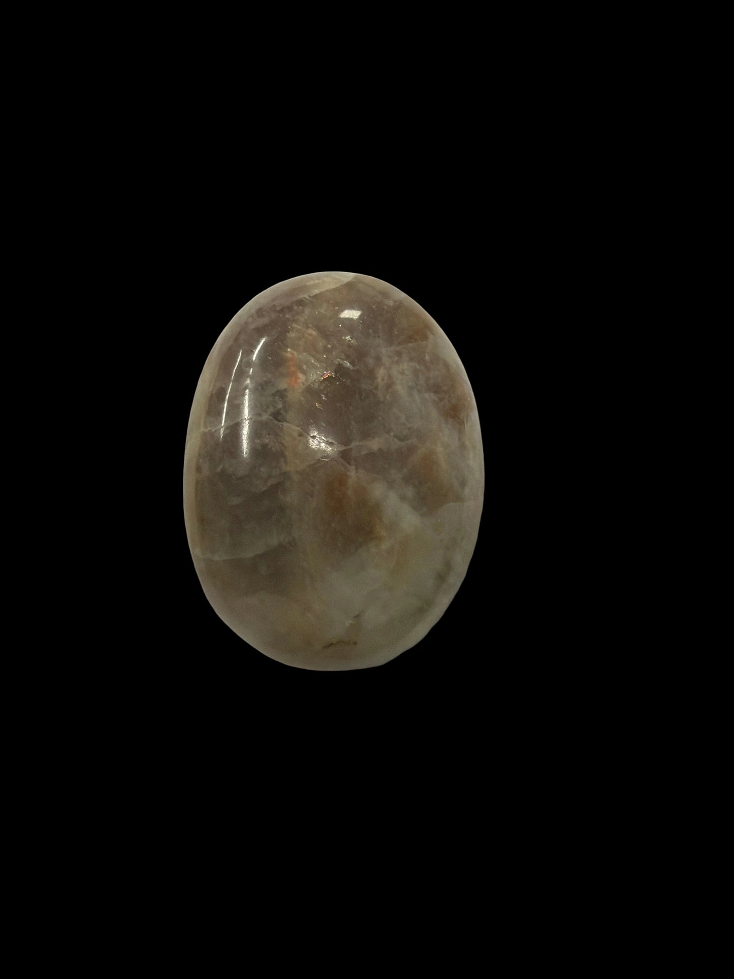 Moonstone & Sunstone Palm Stone