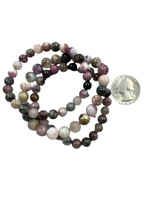 Watermelon Tourmaline Bracelet