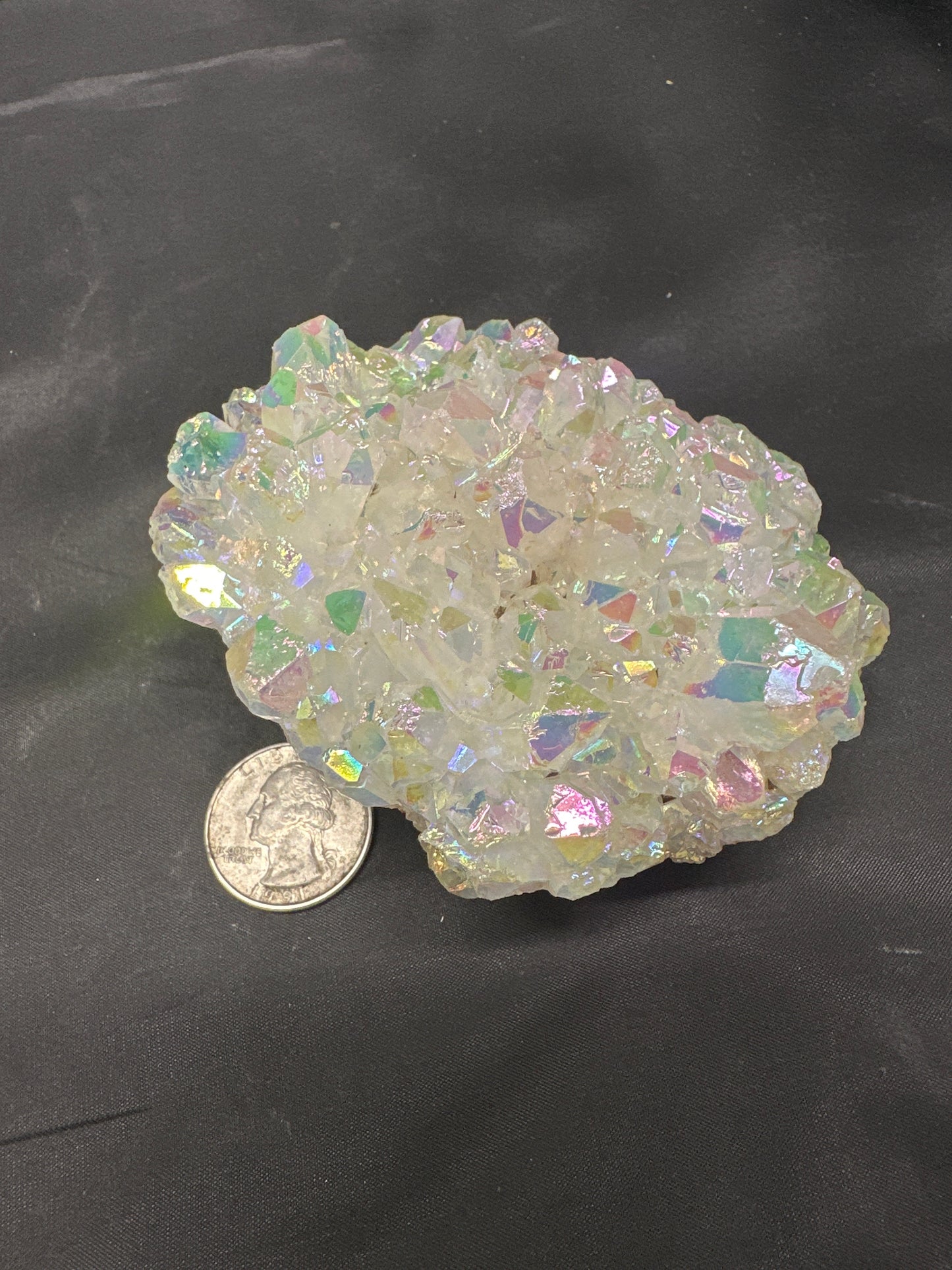 Angel Aura Quartz Cluster