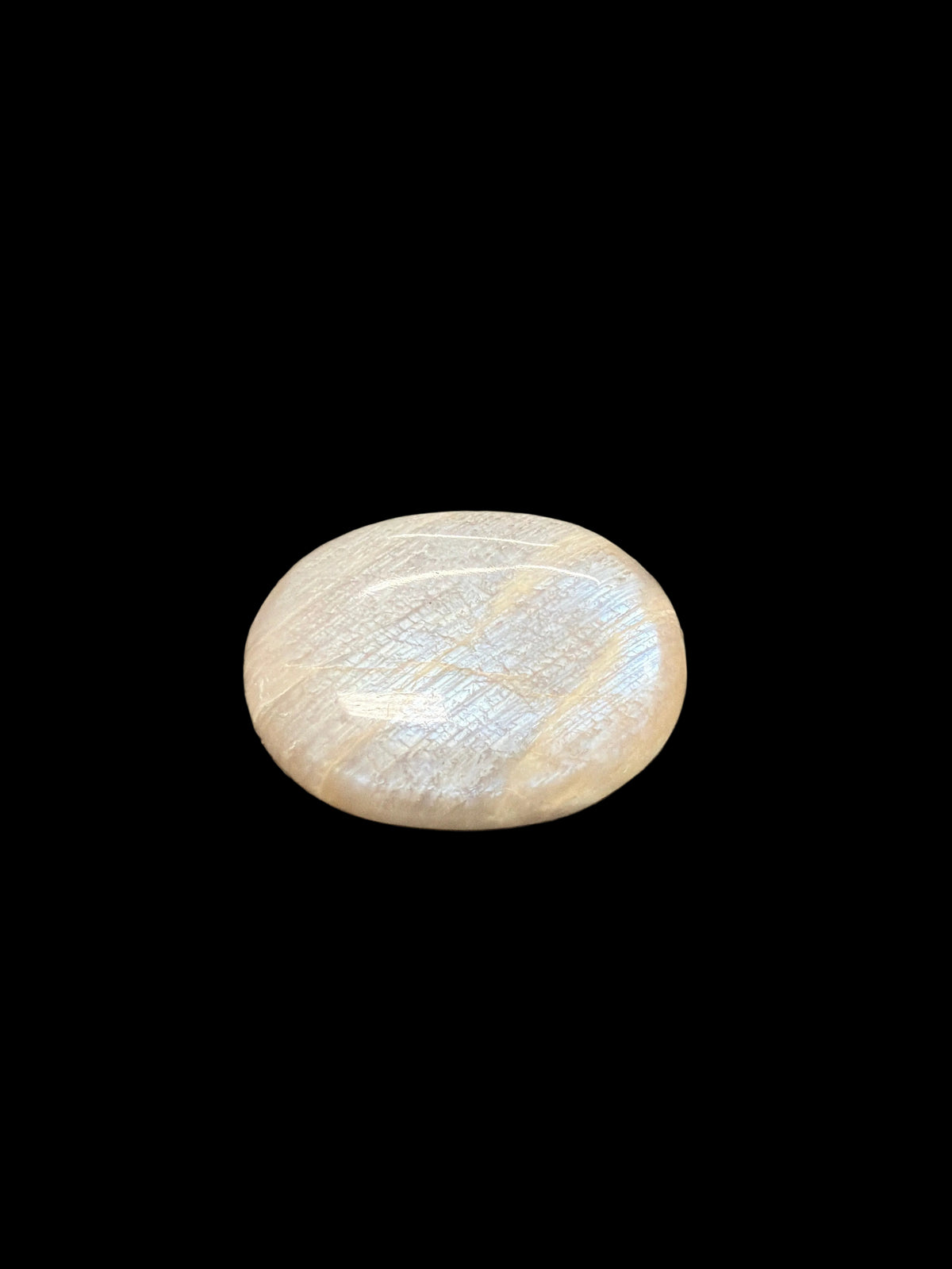 Moonstone Heart & Palm Stone (AA Quality)