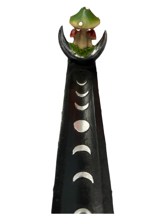 Mushroom Moon Incense Holder