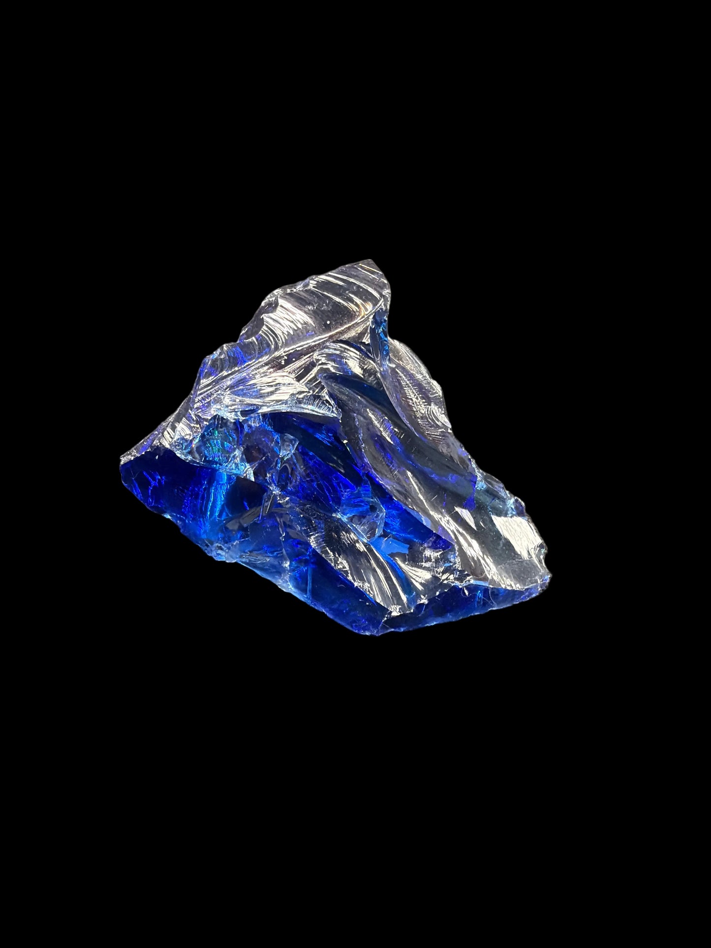 Indigo Obsidian Chunks