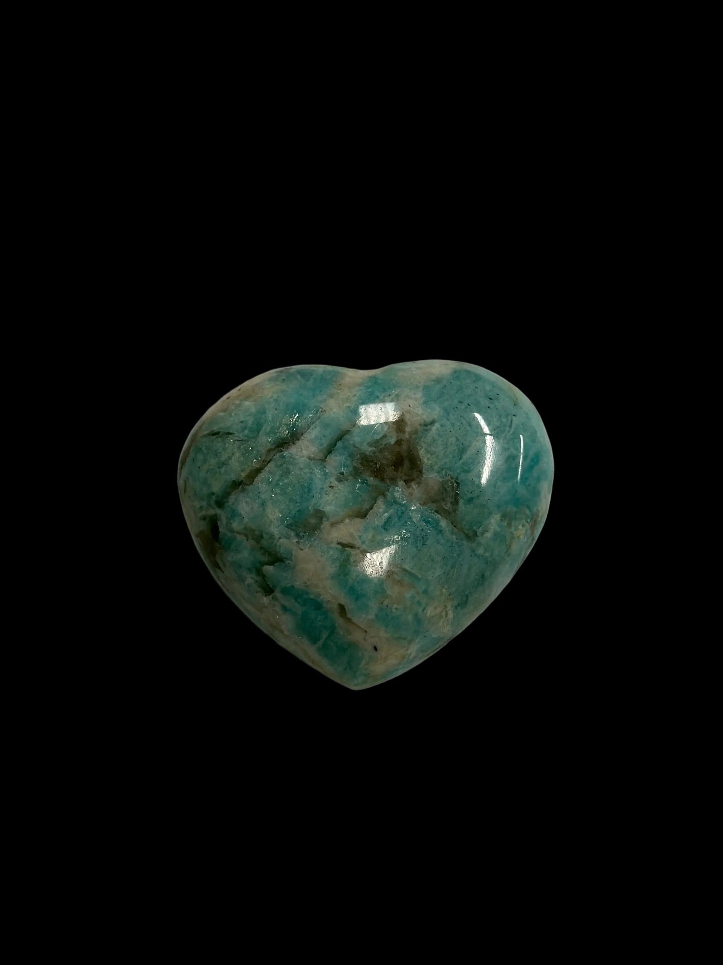Amazonite Hearts