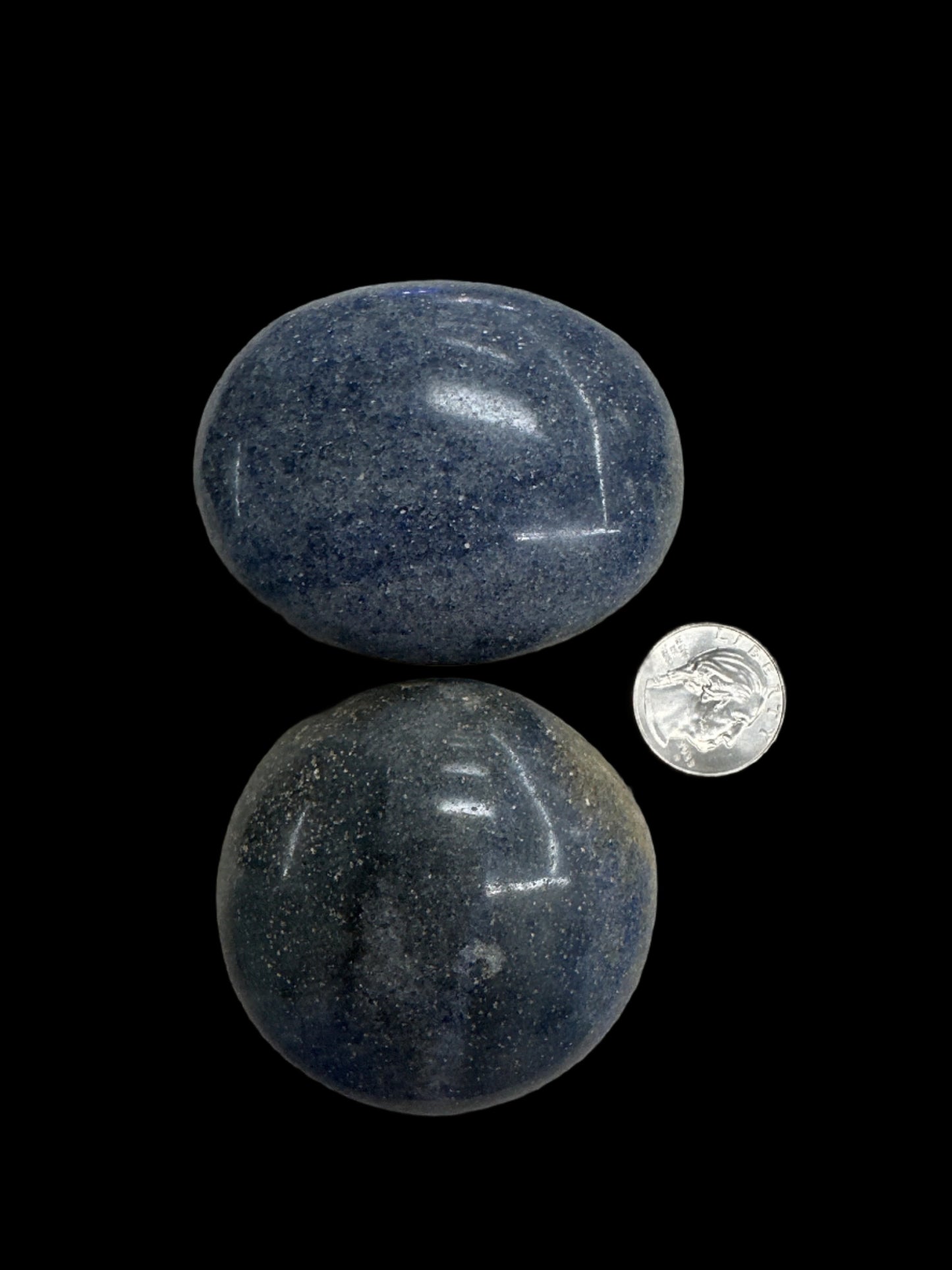 Dumortierite Palm Stone