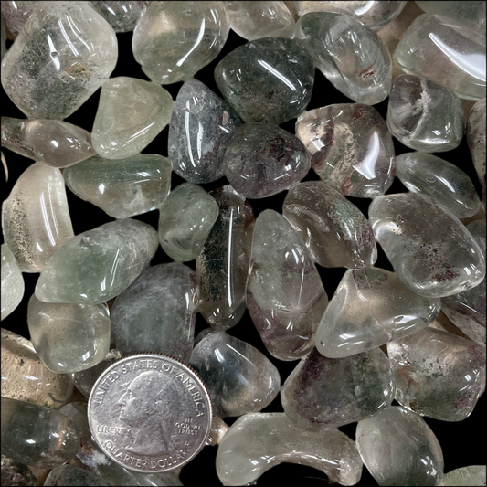 Green Phantom Quartz Tumbled