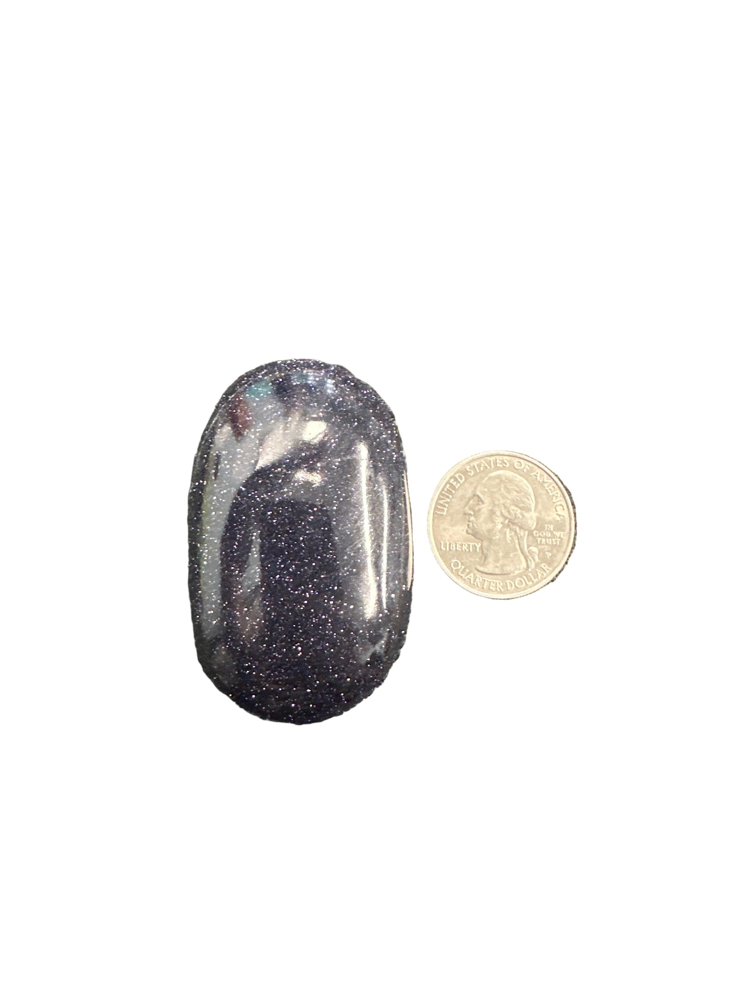 Blue Goldstone Palm Stone