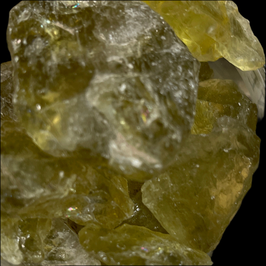 Green Kunzite Rough