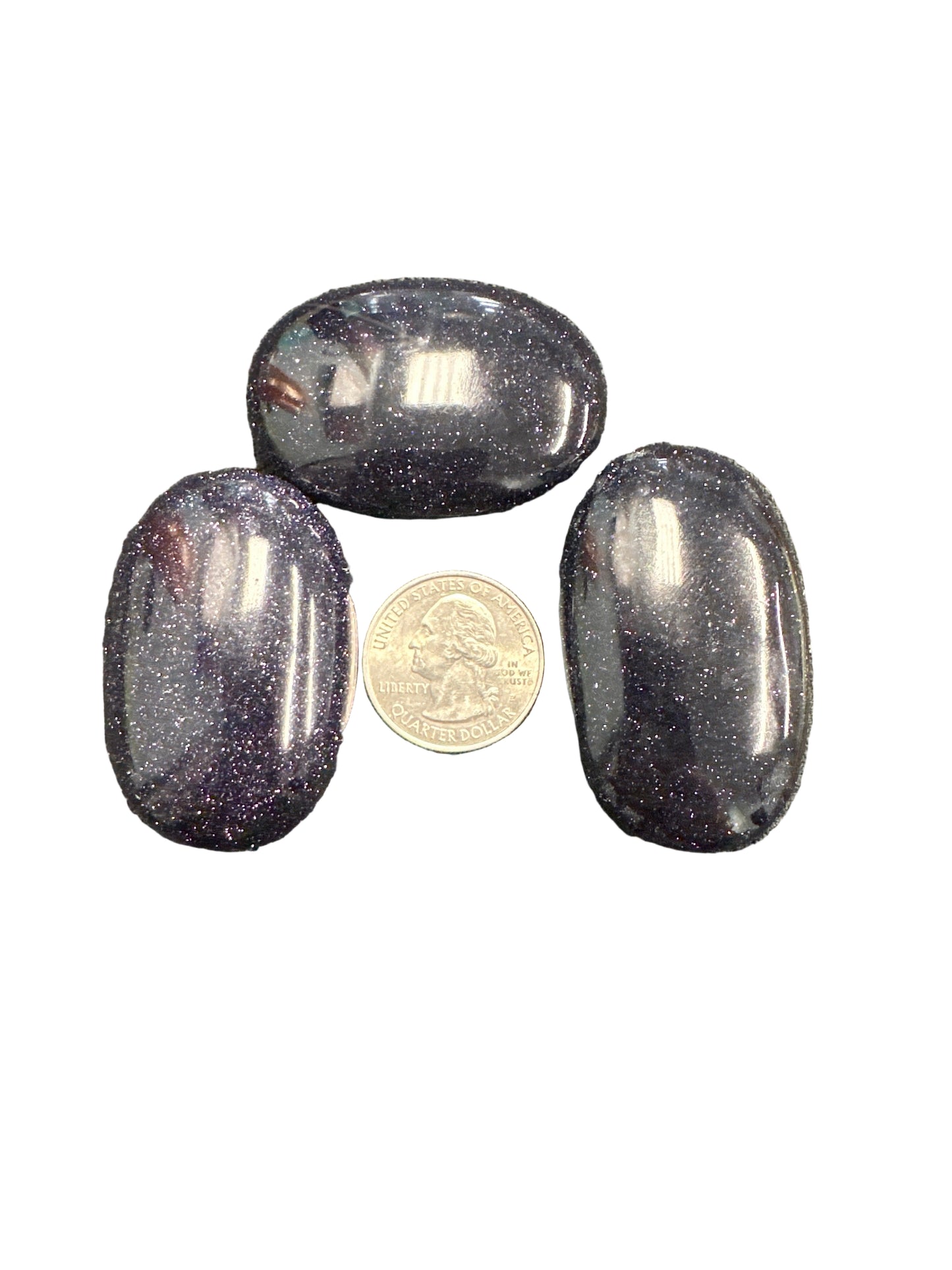Blue Goldstone Palm Stone