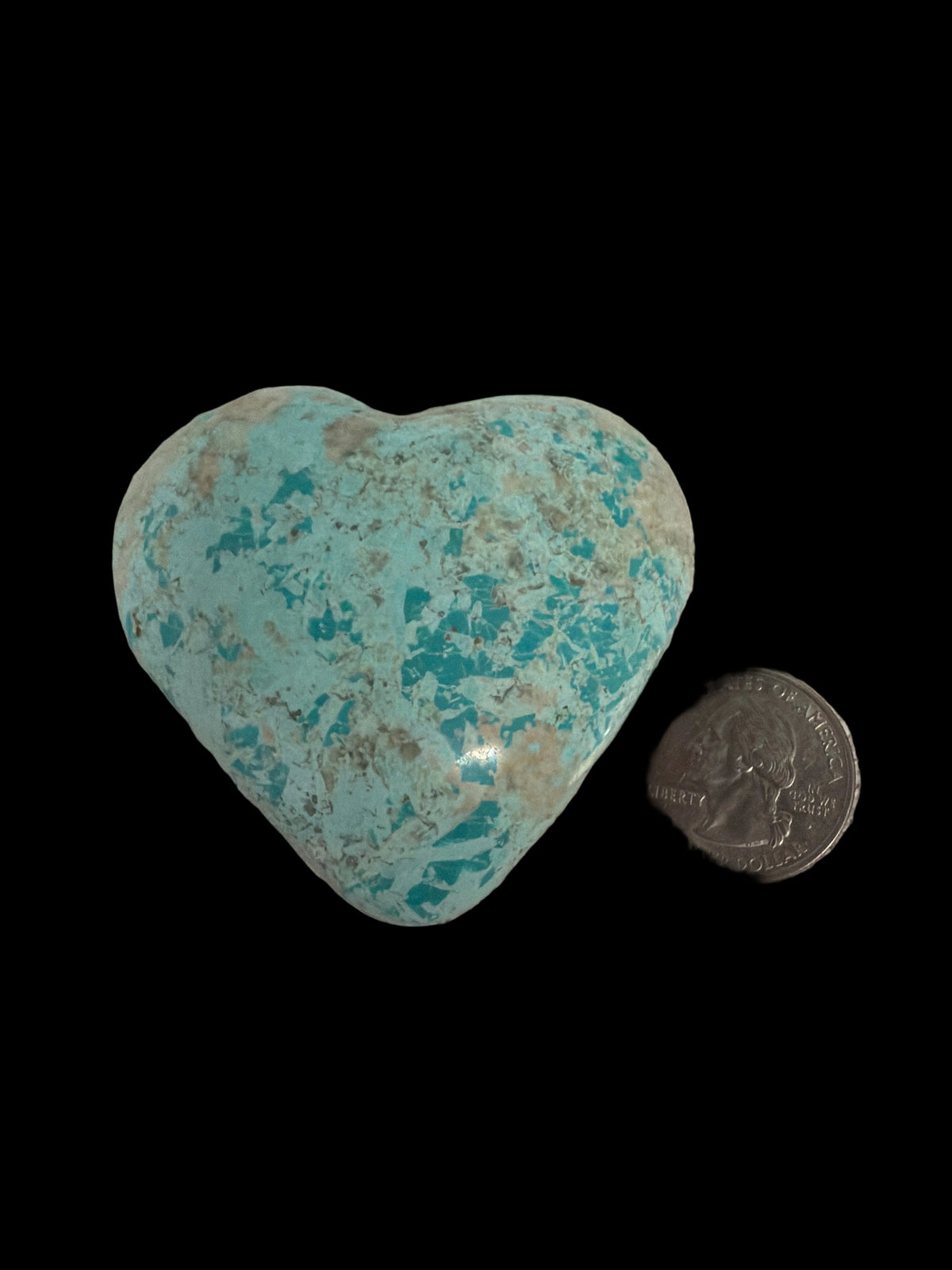 Peruvian Turquoise Heart