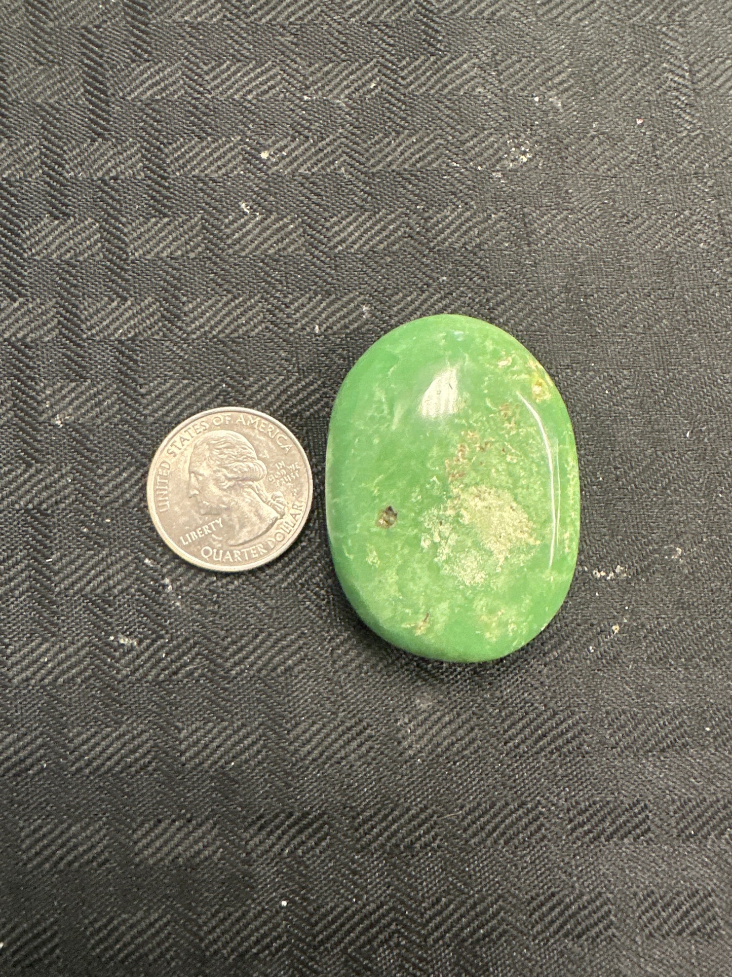Chrysoprase (A) Palm stones