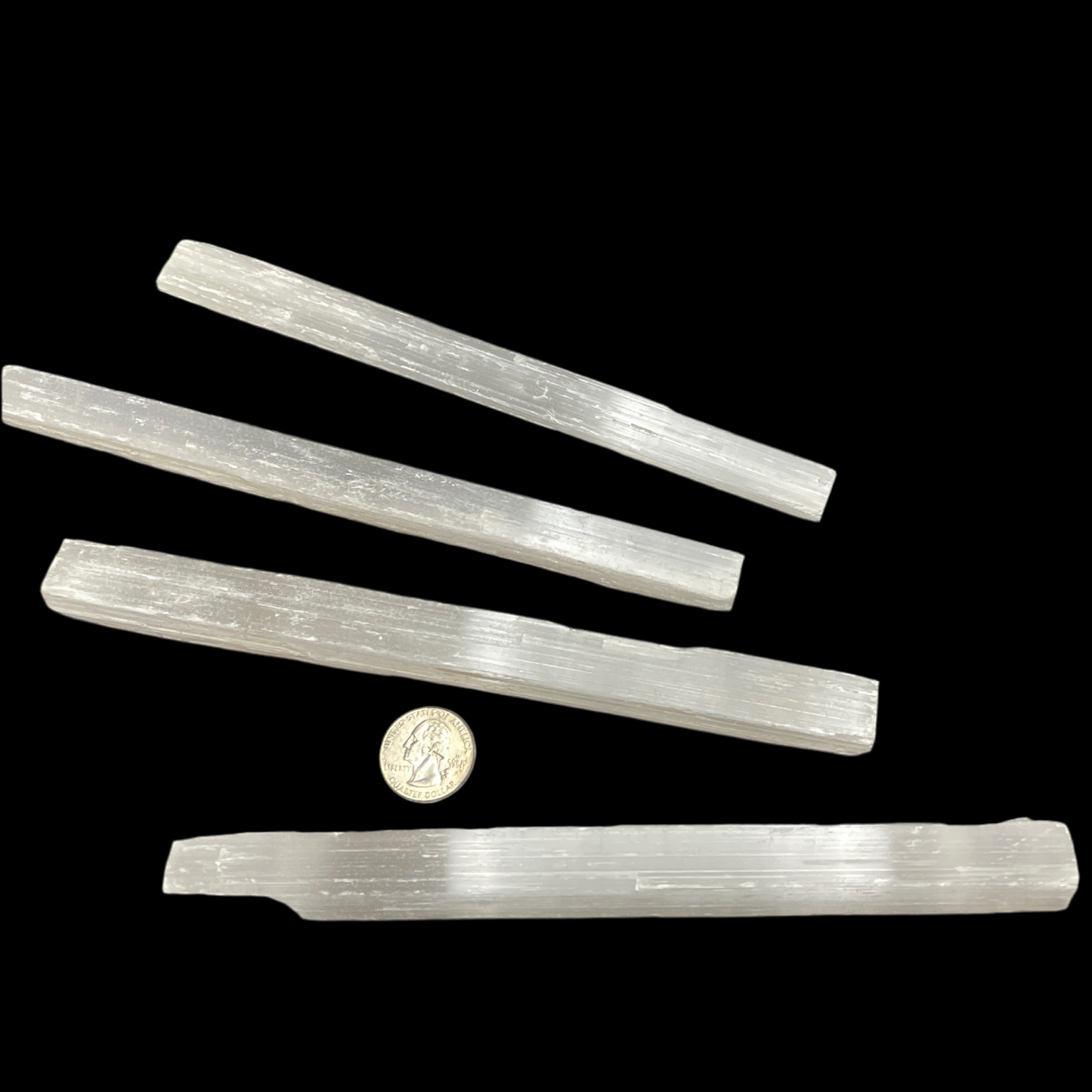 Selenite Sticks Rough 20 cm